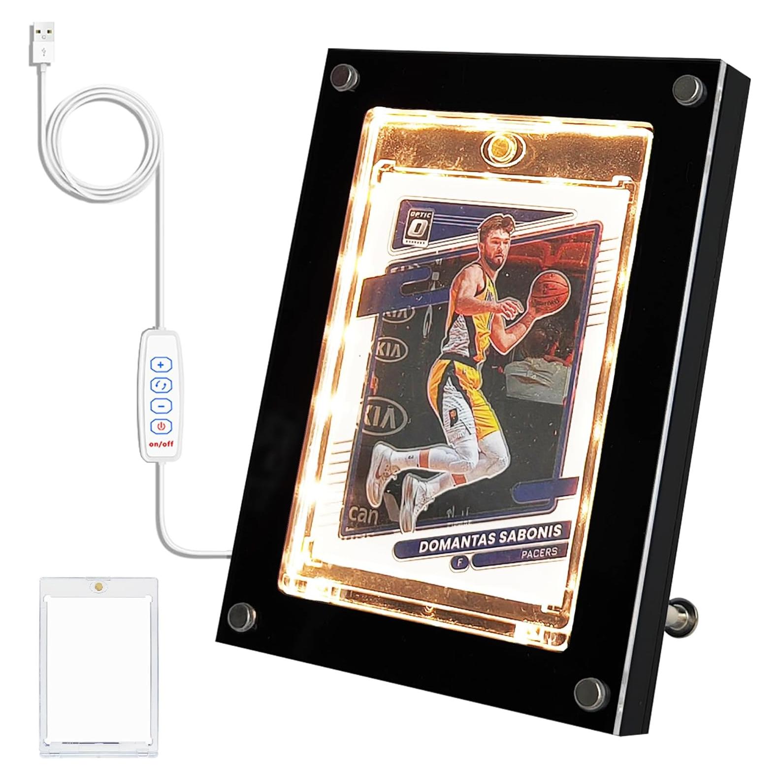 Marco de Exhibición LED para Tarjetas Comerciales Acrílico