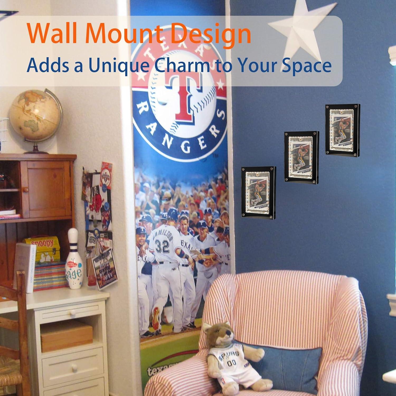 Marco de Exhibición LED para Tarjetas Comerciales Acrílico