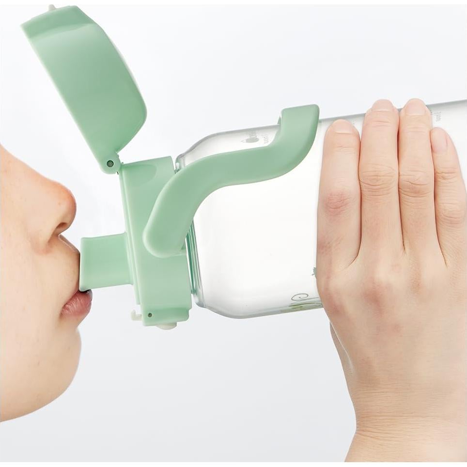 Botella de Agua Skater Miffy 1L con Asa y Tapa de Presión