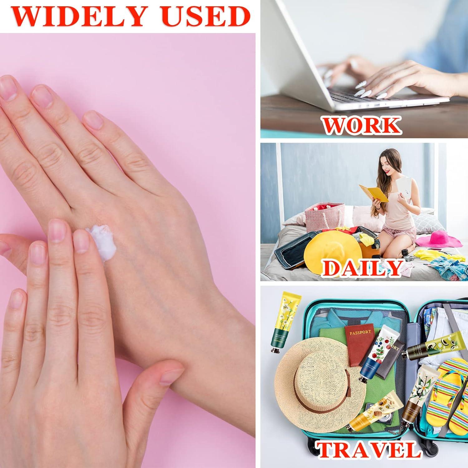 Set de 10 Crema de Manos Hidratante LZYLLS 30ml Viaje