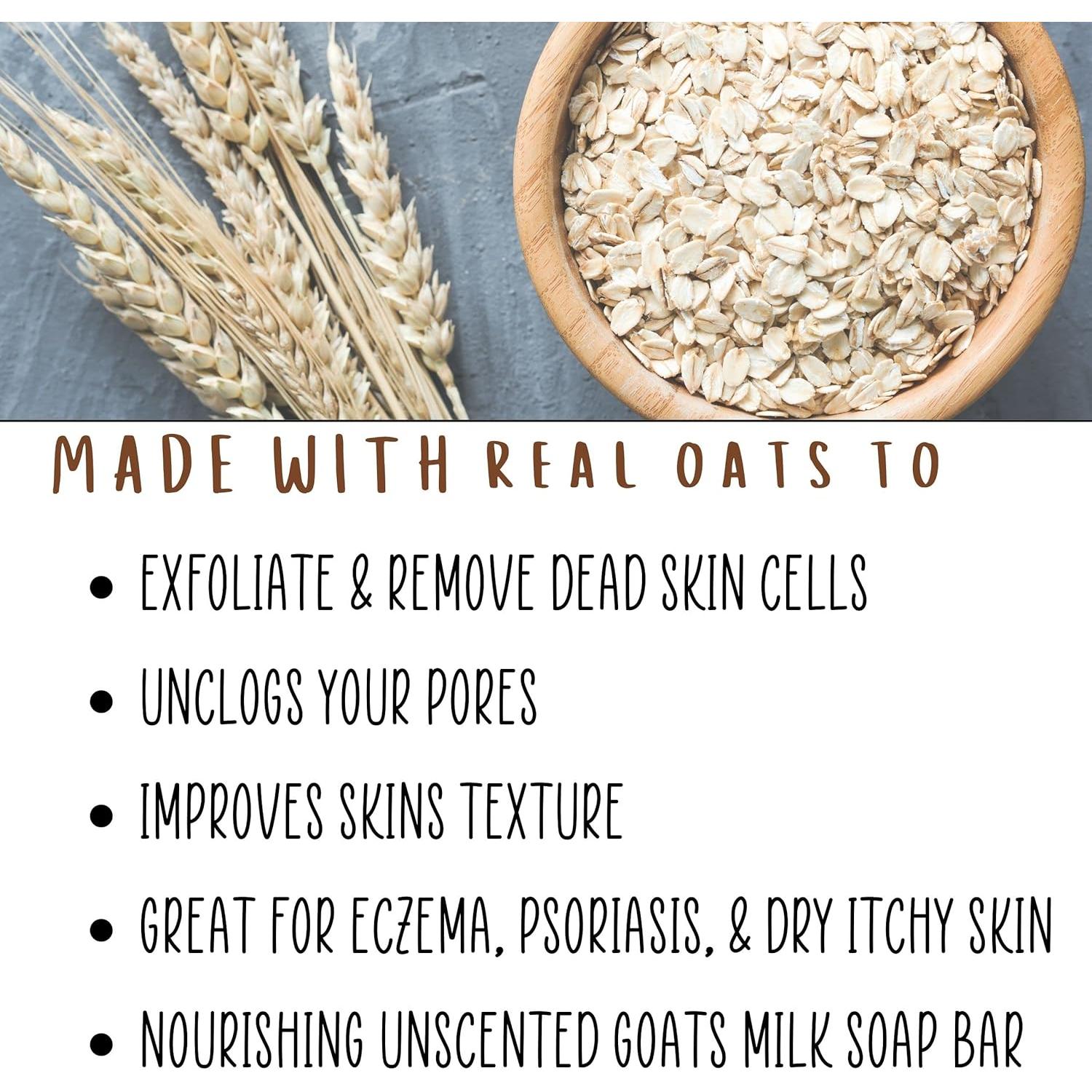 Jabón de Avena Natural Bluebyrd 141.75g - Sin Fragancia