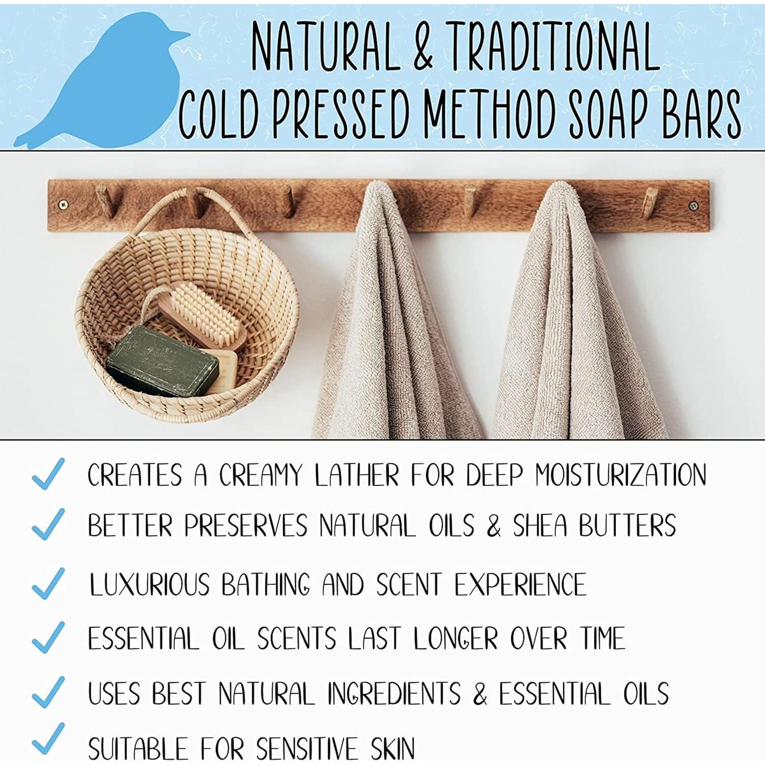 Jabón de Avena Natural Bluebyrd 141.75g - Sin Fragancia