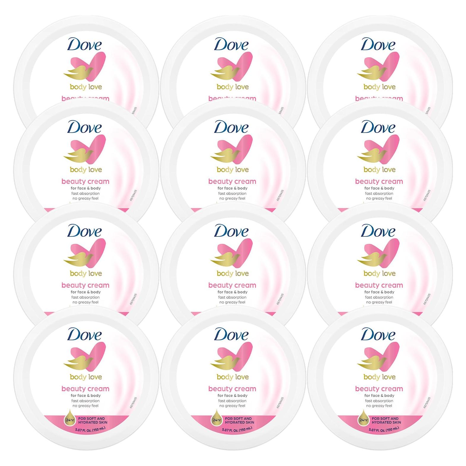 Crema Hidratante Dove Body Love 150 ml, Piel Normal a Seca