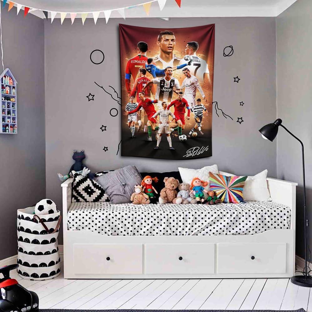 Tapiz de Pared Cristiano Ronaldo 71x100 cm Decoración Infantil