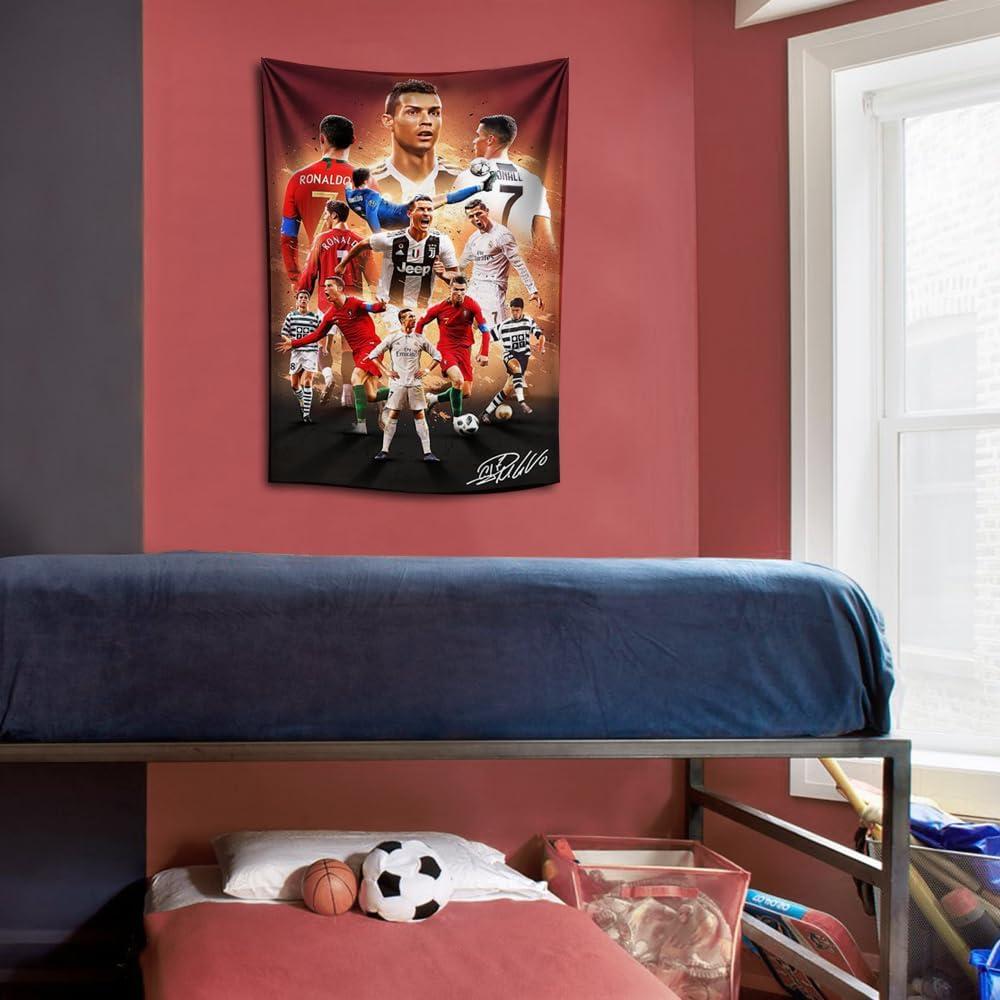 Tapiz de Pared Cristiano Ronaldo 71x100 cm Decoración Infantil