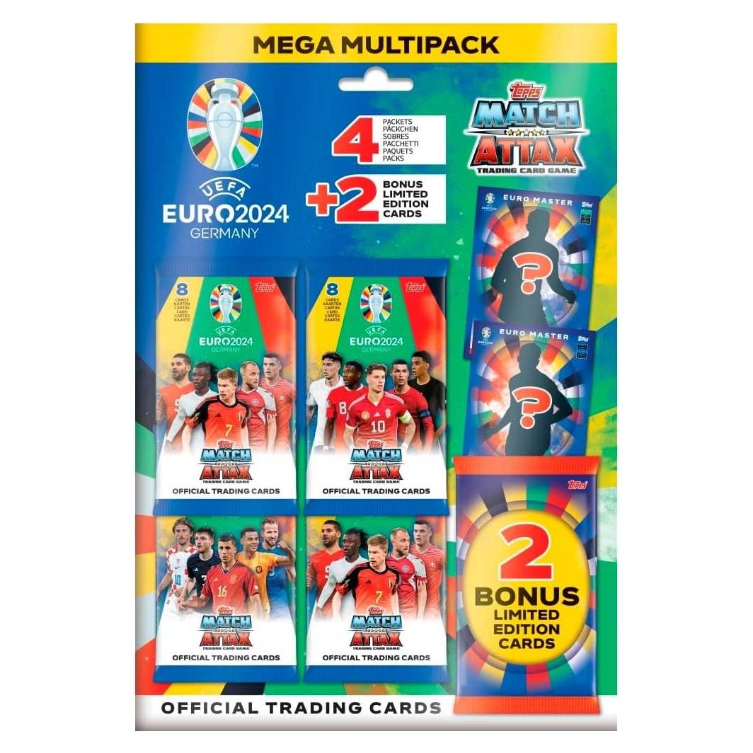 Topps Match Attax Euro 2024 Mega Multipack Cristiano Ronaldo
