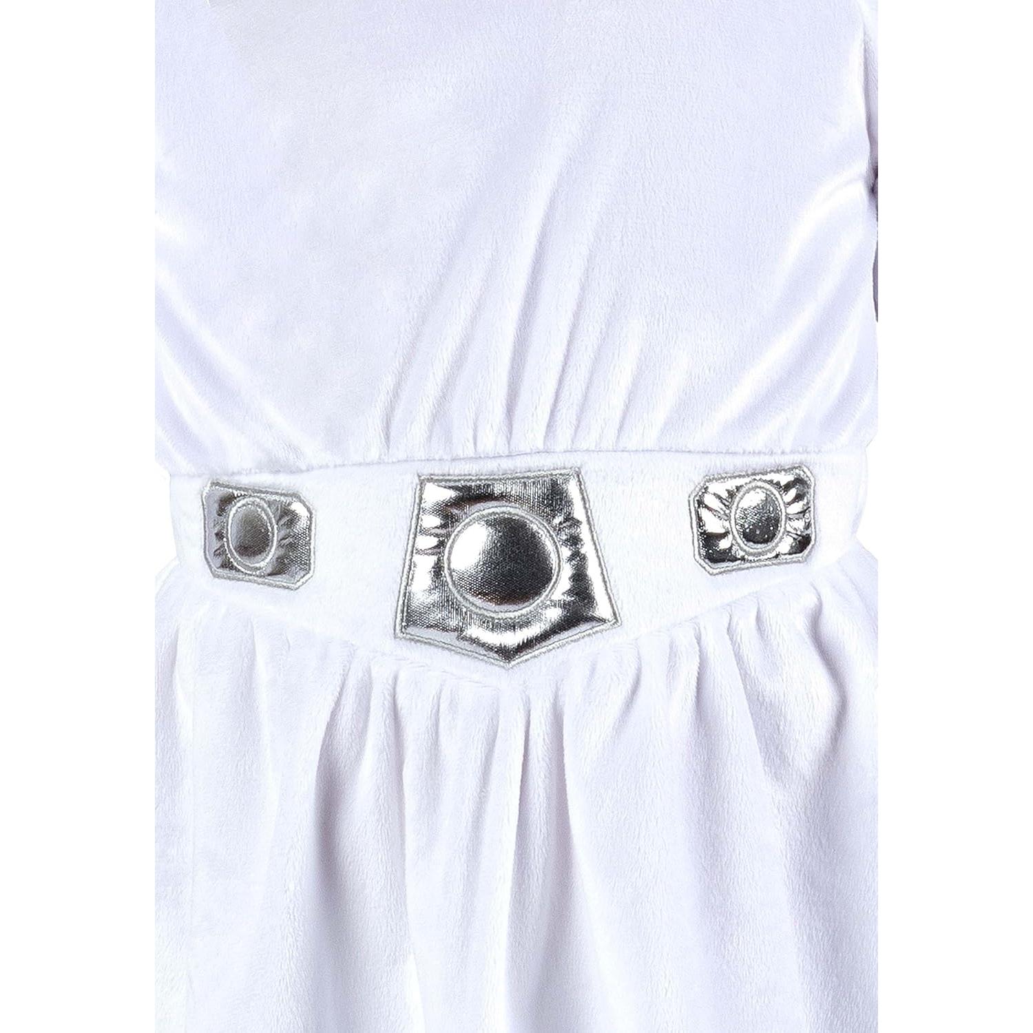 Disfraz Princesa Leia Niña Pequeña Star Wars - Vestido y Tocado