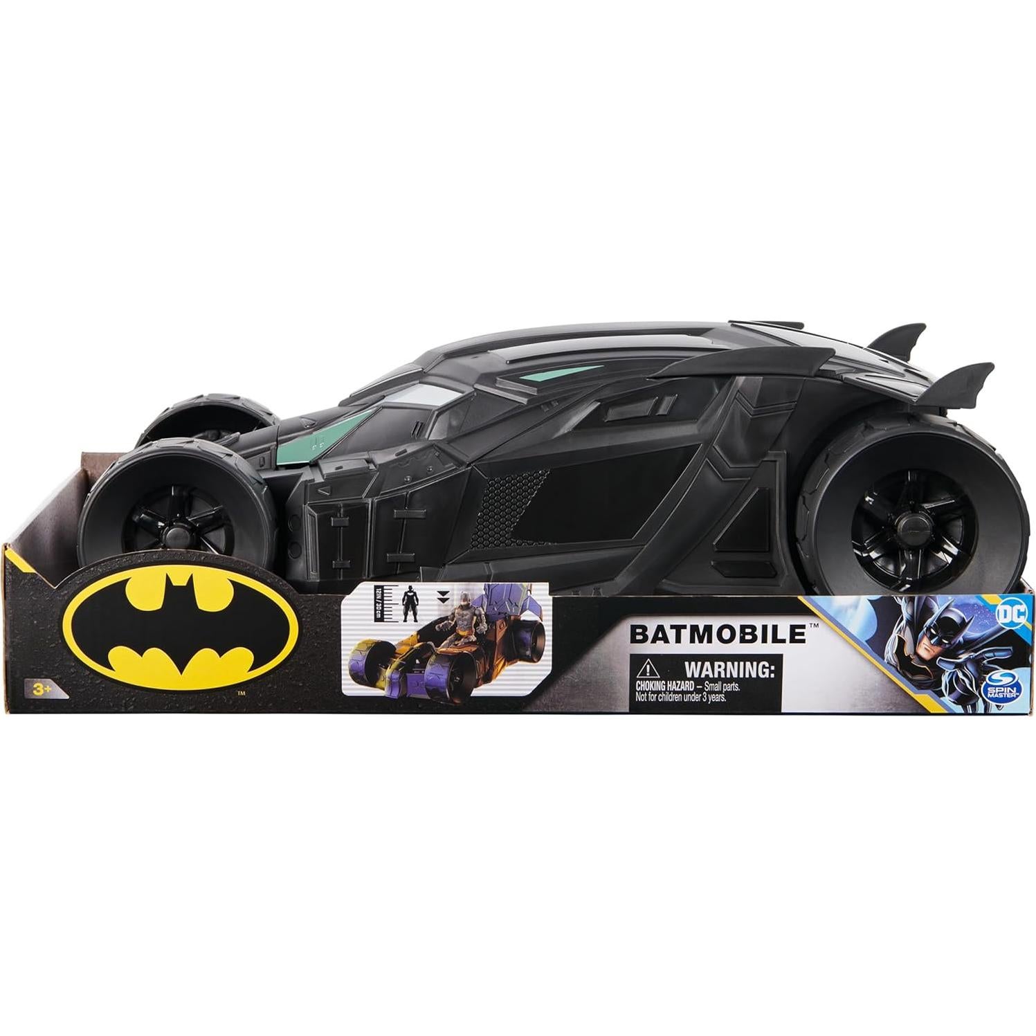 Batmóvil de Juguete 30 cm Spin Master - Coche Batman Coleccionable