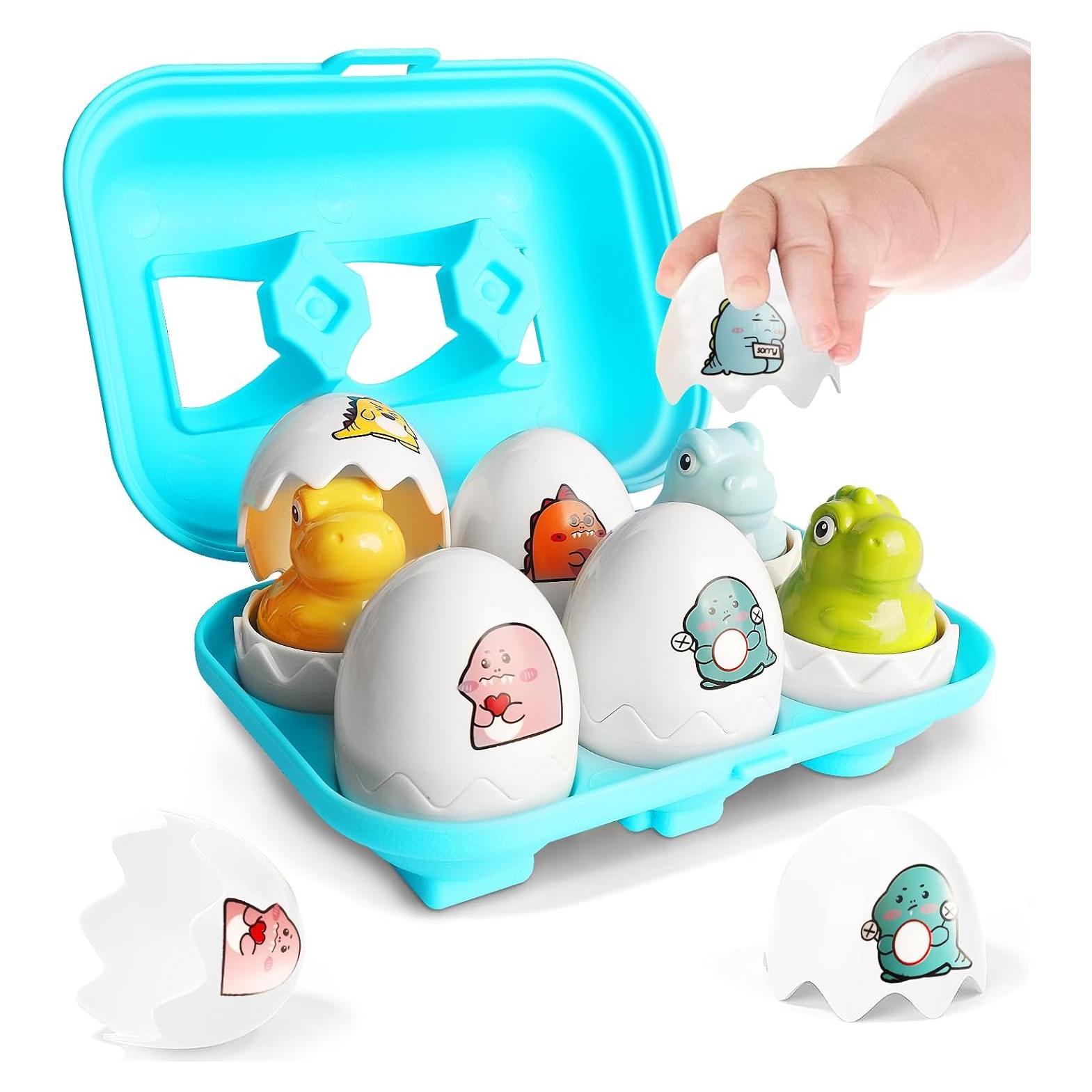 Huevos de Dinosaurio Montessori Tinabless - Juguete Educativo