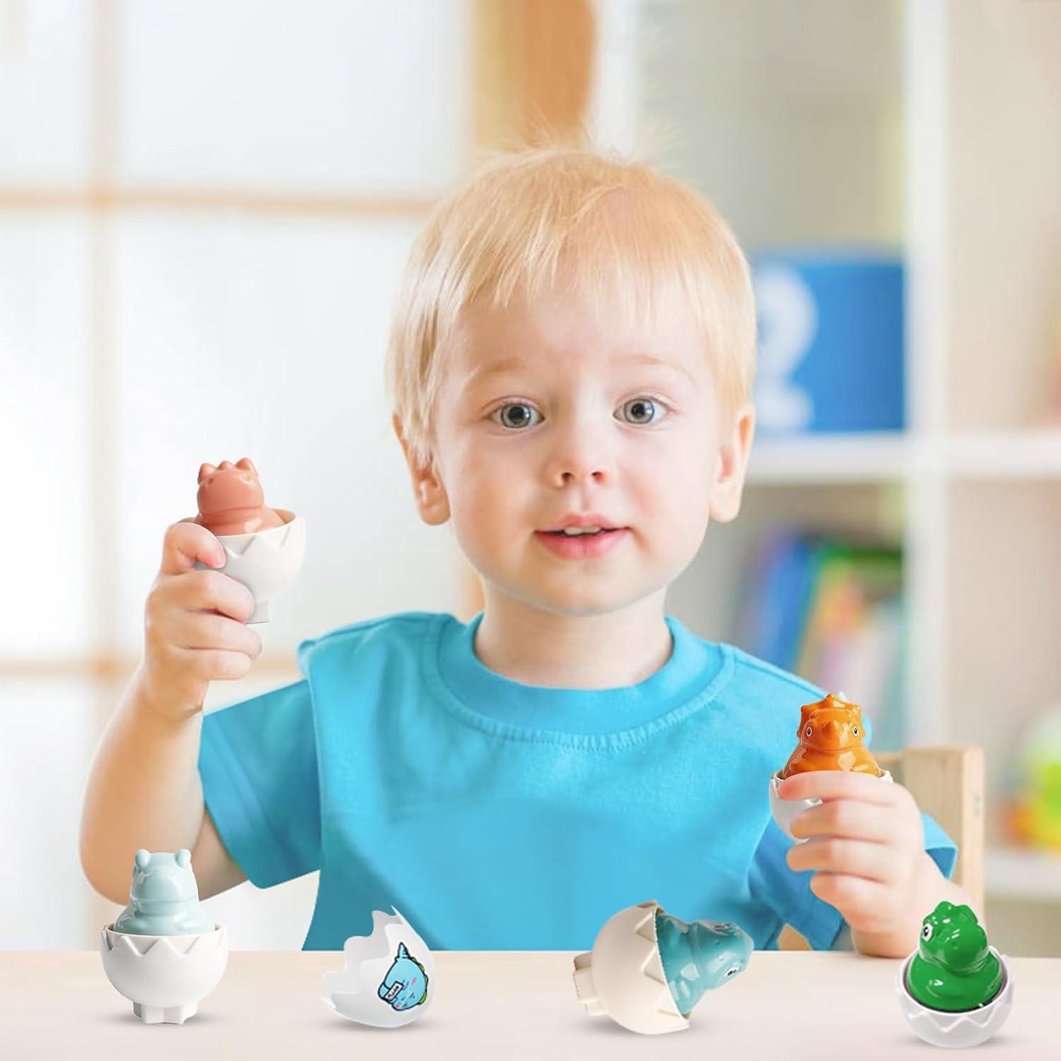 Huevos de Dinosaurio Montessori Tinabless - Juguete Educativo