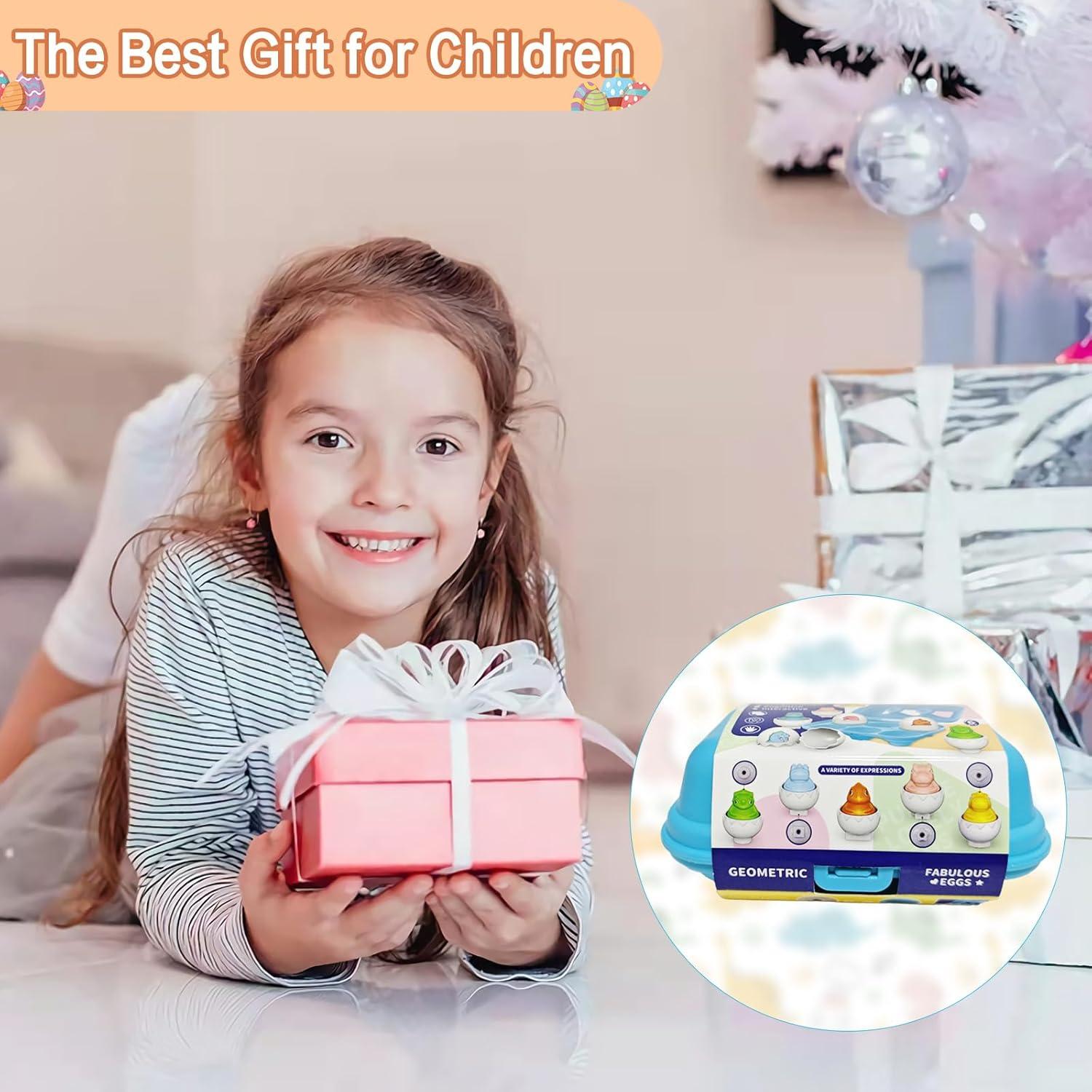 Huevos de Dinosaurio Montessori Tinabless - Juguete Educativo