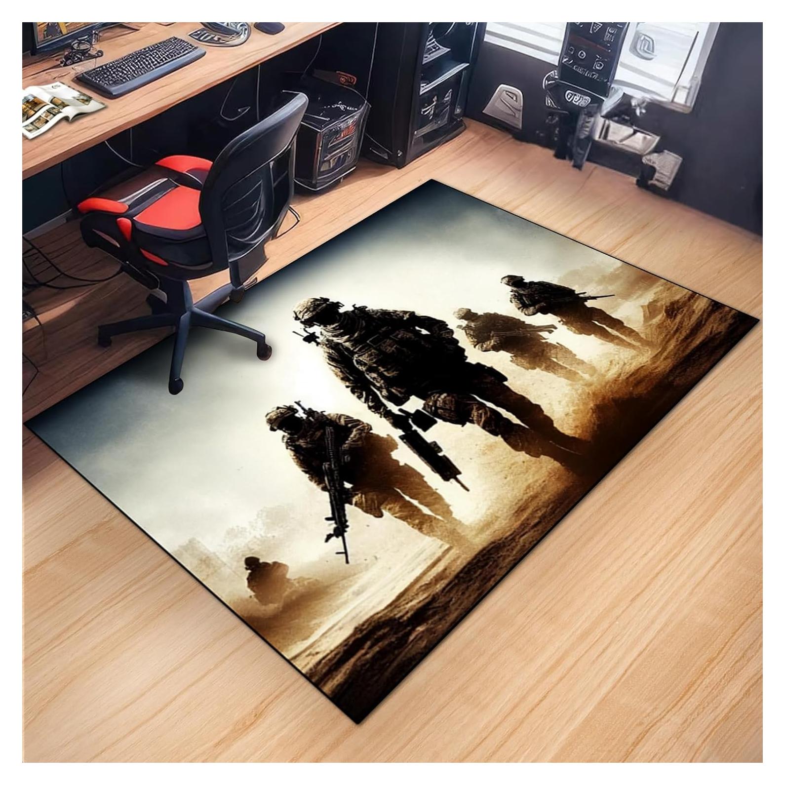 Alfombra de Juego Boiulo 1.02m x 1.52m Antideslizante Cuarteto