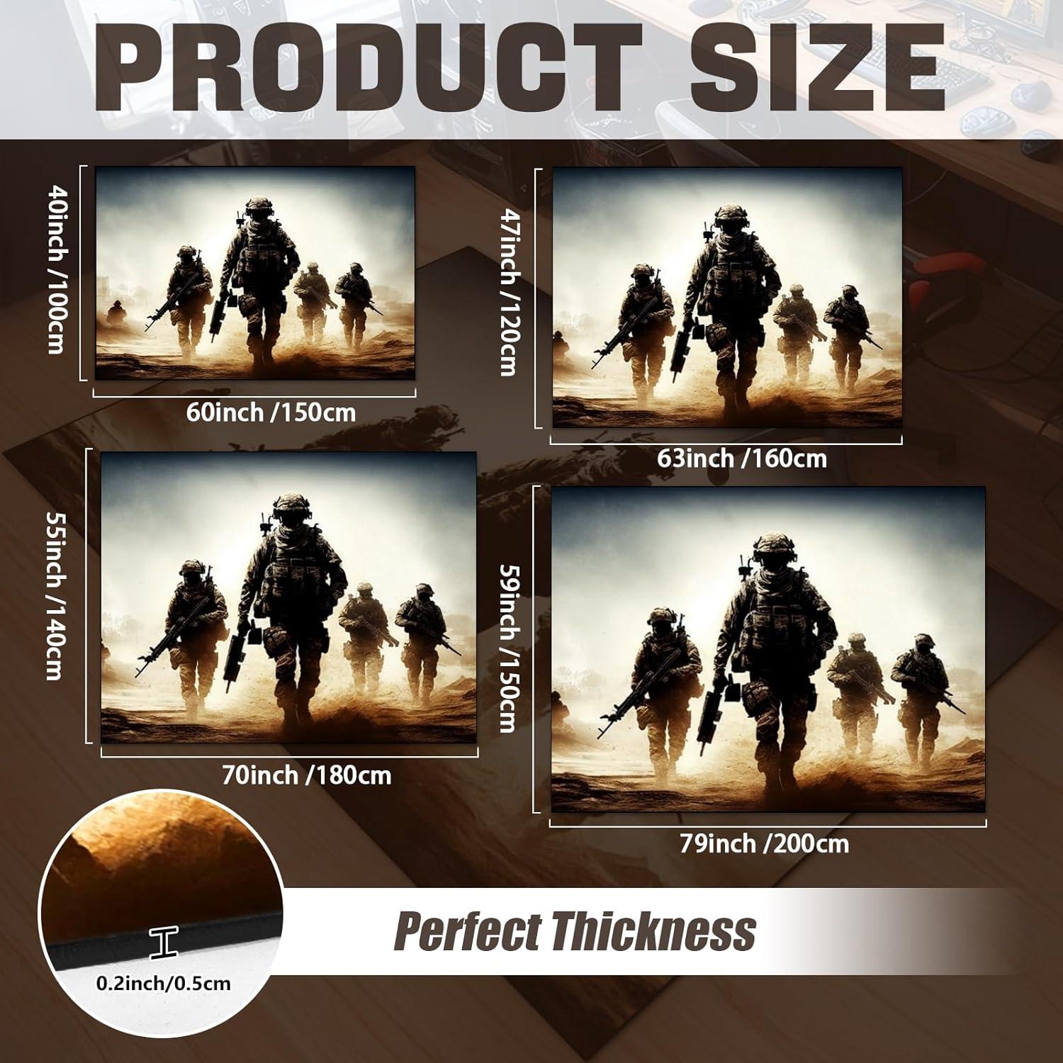 Alfombra de Juego Boiulo 1.02m x 1.52m Antideslizante Cuarteto