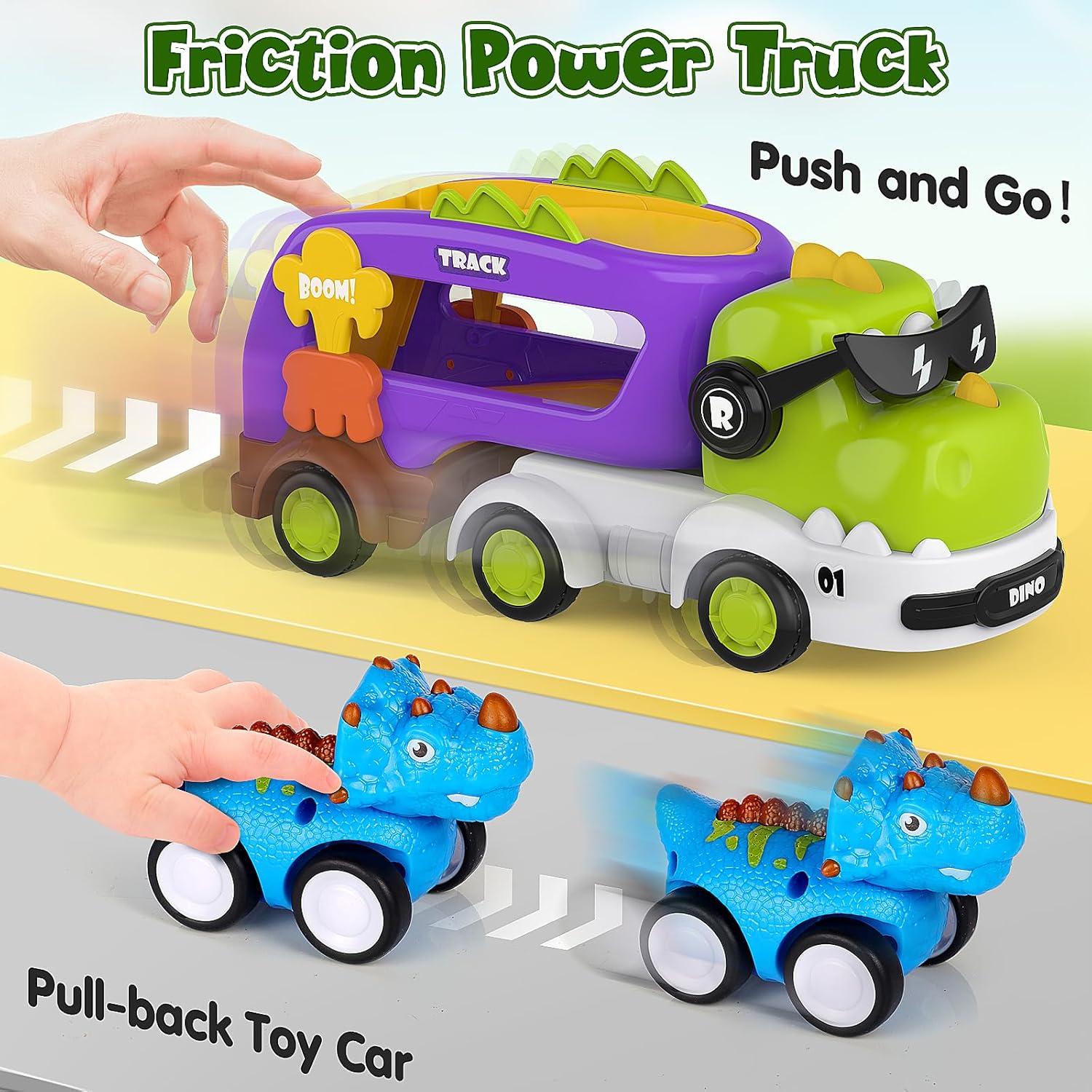 Set de Juguetes de Dinosaurio 5 en 1 FunMission - Verde