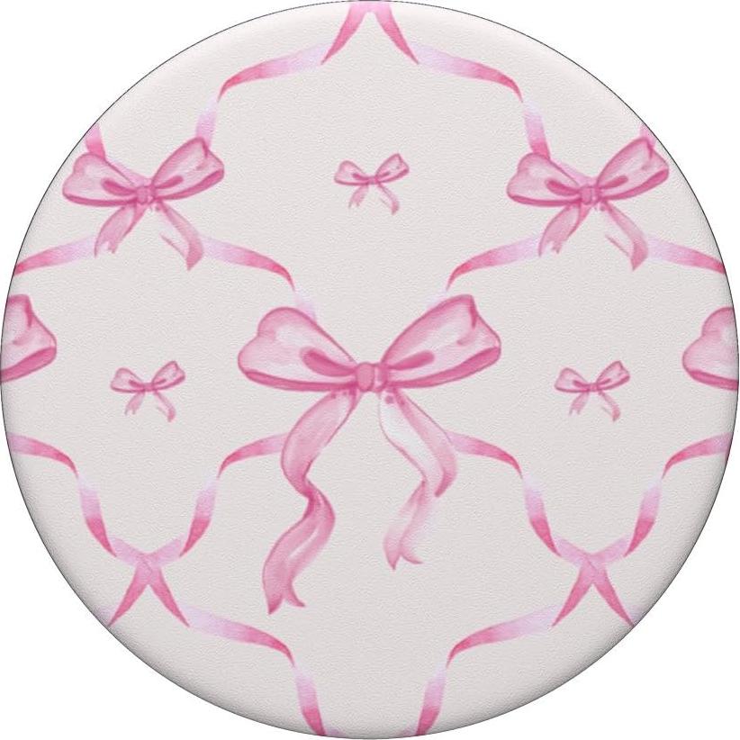 PopSockets Adhesive PopGrip Lazos Rosados Estéticos