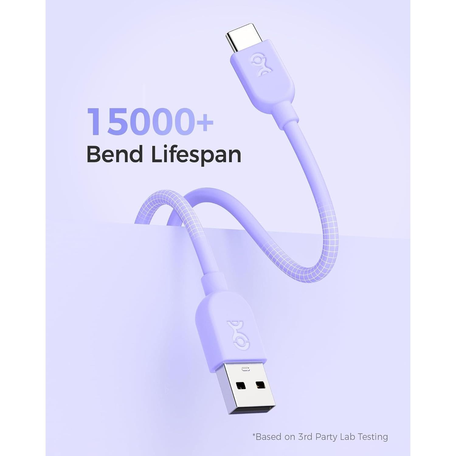 Paquete de 3 Cables USB A a C Cable Matters 30.48 cm Multicolor