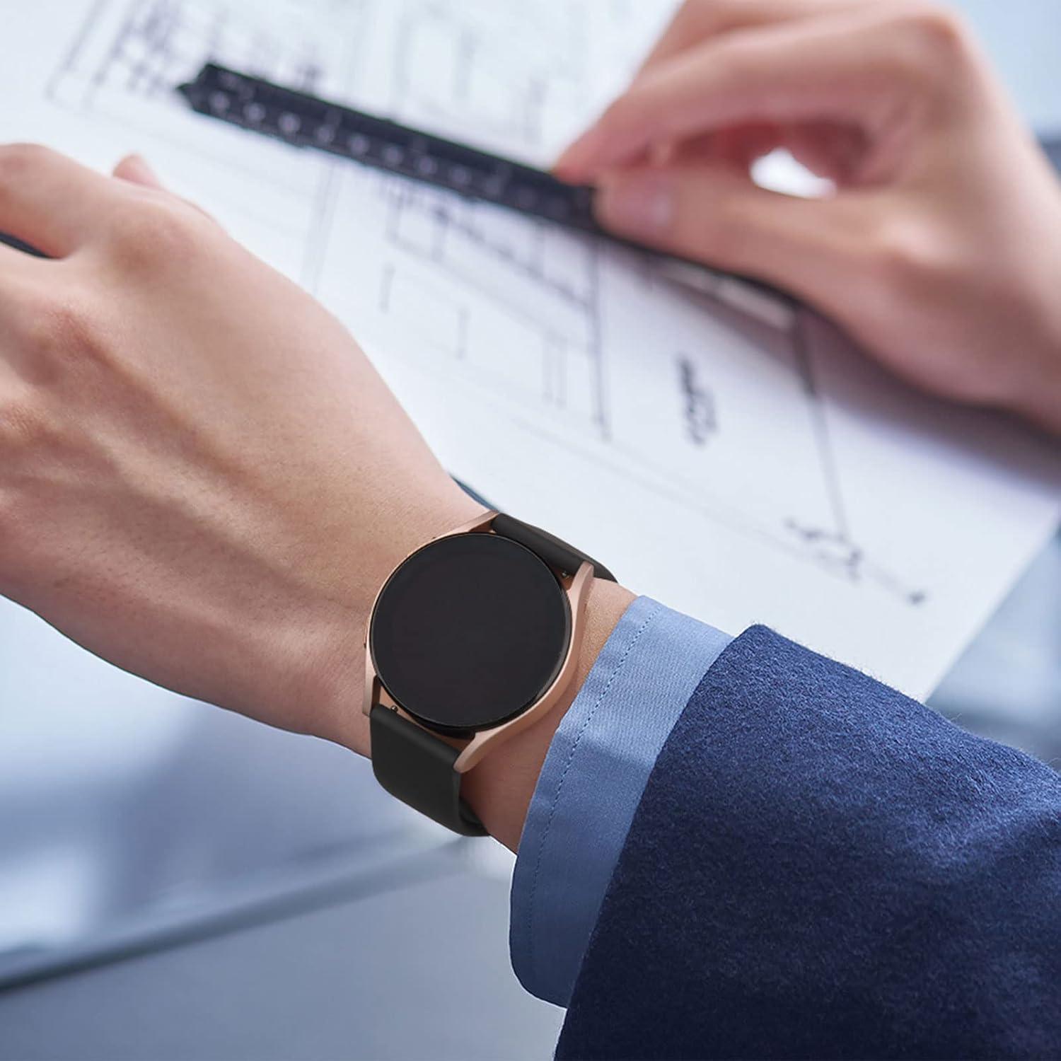 Correa de Silicona Suave 22mm Meliya para Reloj Inteligente