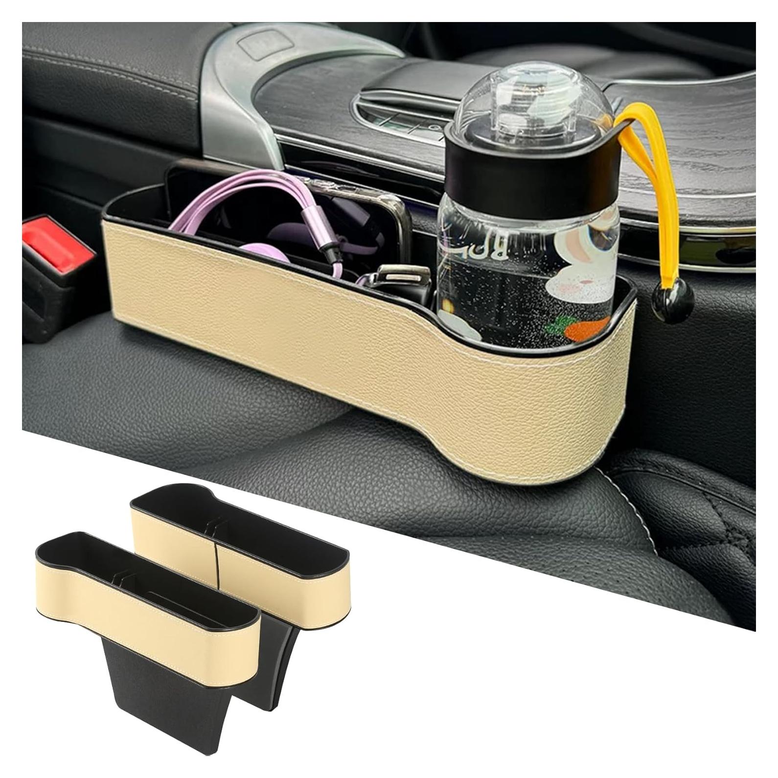 Organizador de Relleno de Espacio entre Asientos Tecledsn Beige