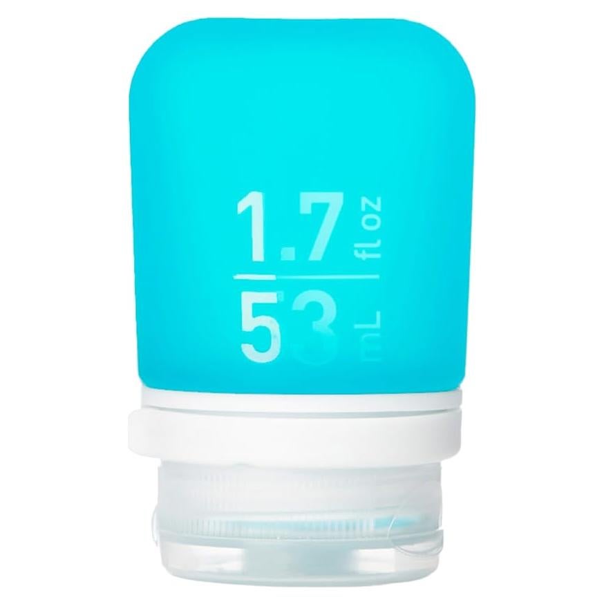 Botella de Viaje Silicona Reutilizable humangear GoToob+ 53ml Aqua