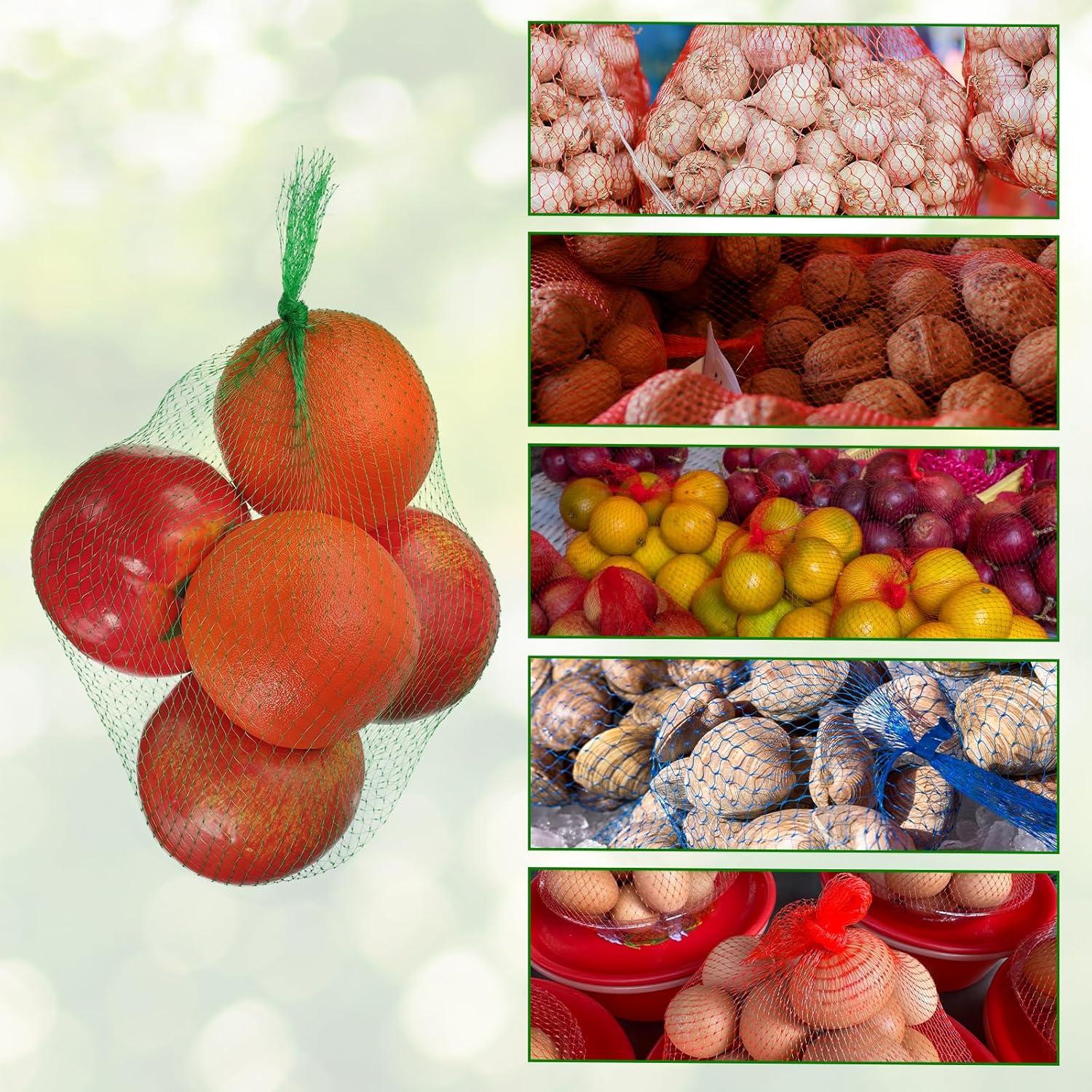 Bolsas de Malla Reutilizables uxcell 150pcs 30cm Verde