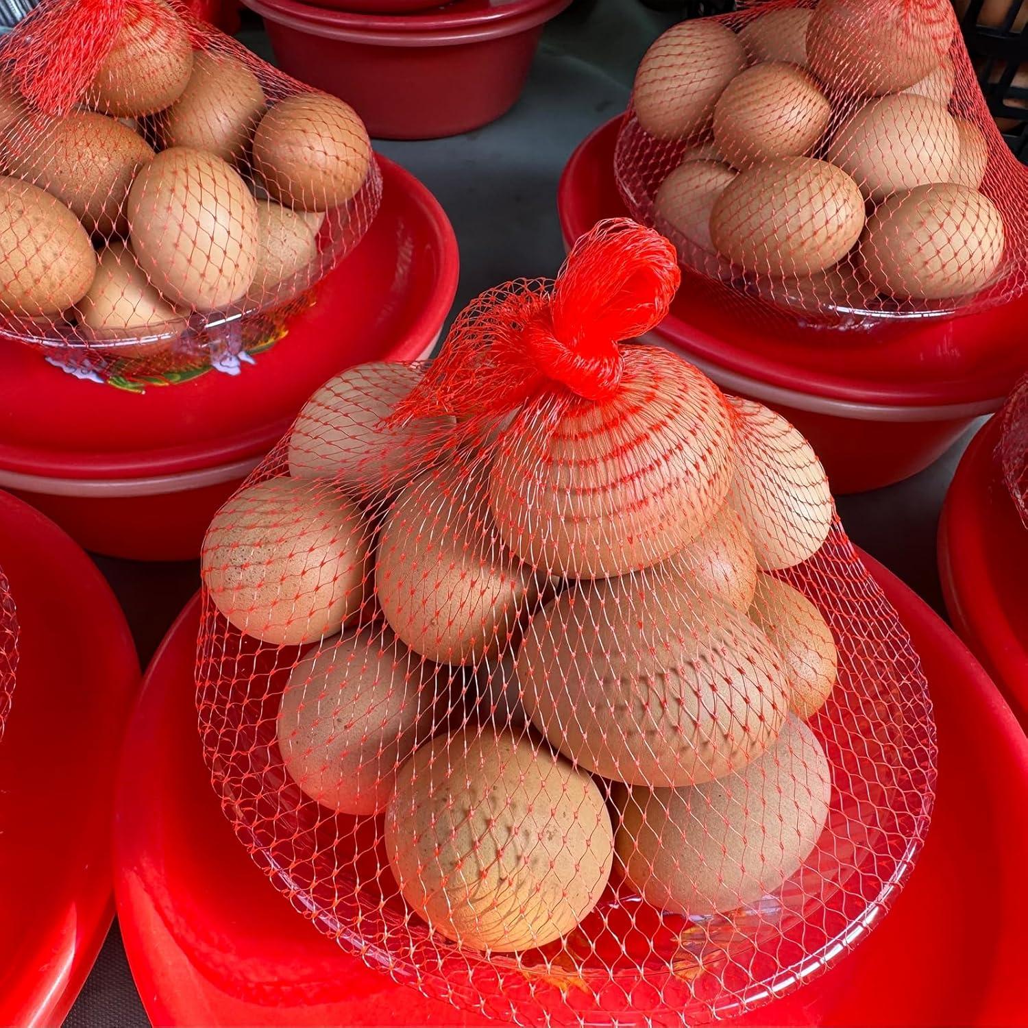 Bolsas de Malla Reutilizables uxcell 150pcs 30cm Verde