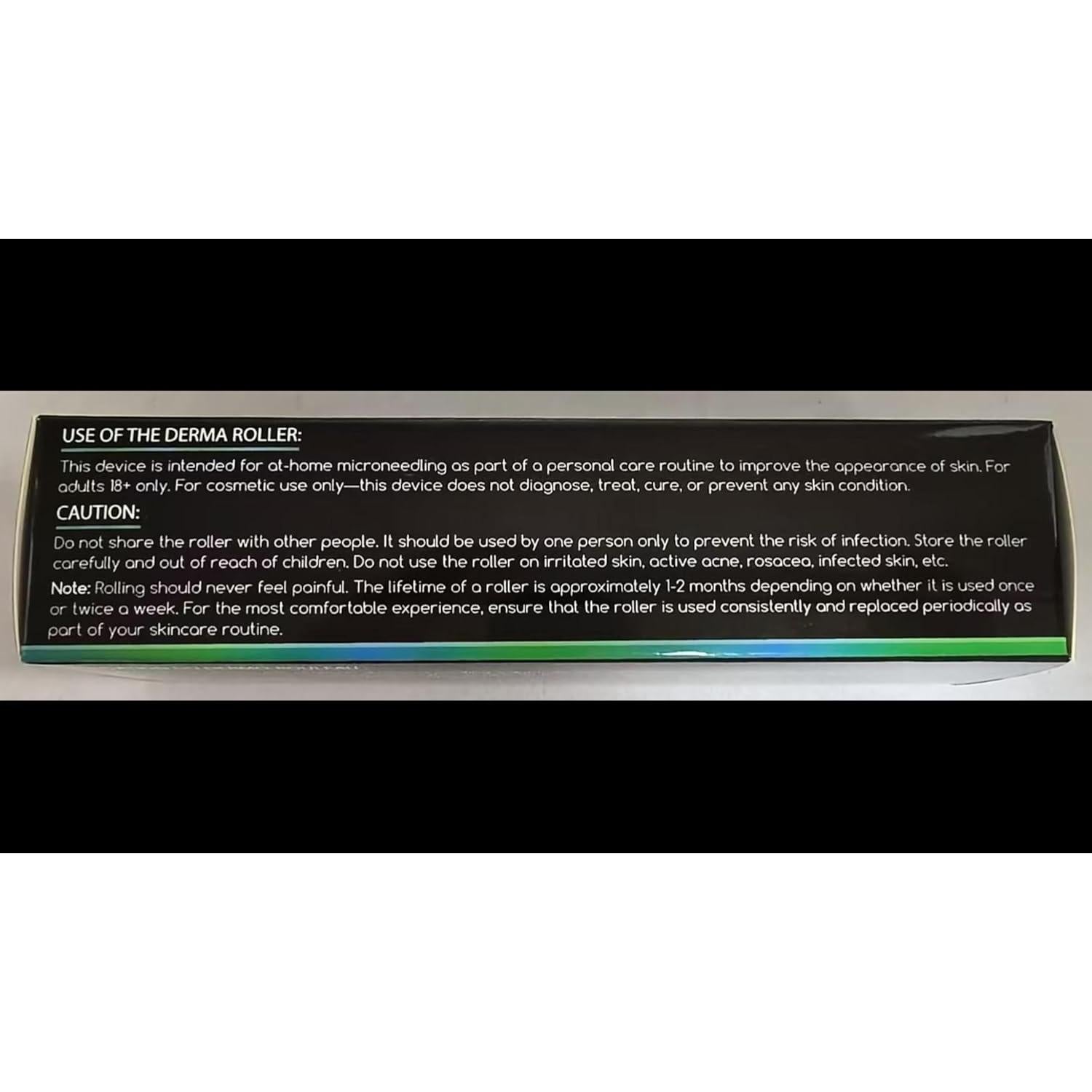 Rodillo Derma Tilcare 0.25mm Titanio para Barba y Cabello