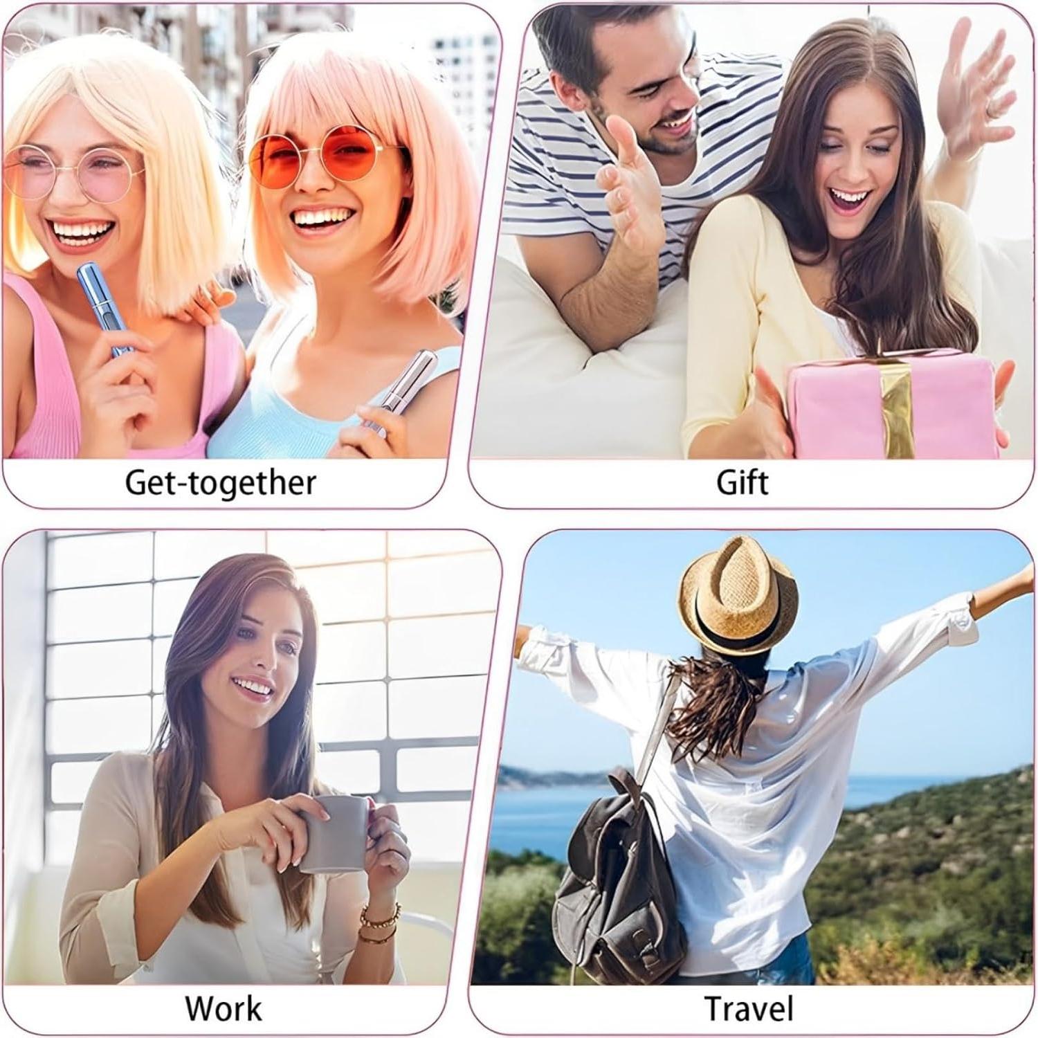 Atomizador Recargable de Viaje OUMOR 5ml Ligero y Compacto