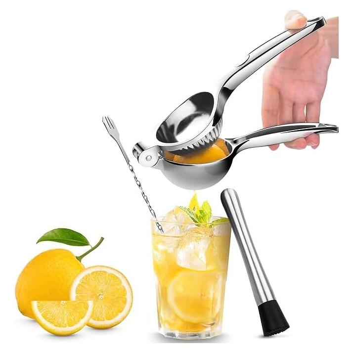 Set de Cócteles LEGLO 3 Piezas - Exprimidor, Cuchara y Muddler