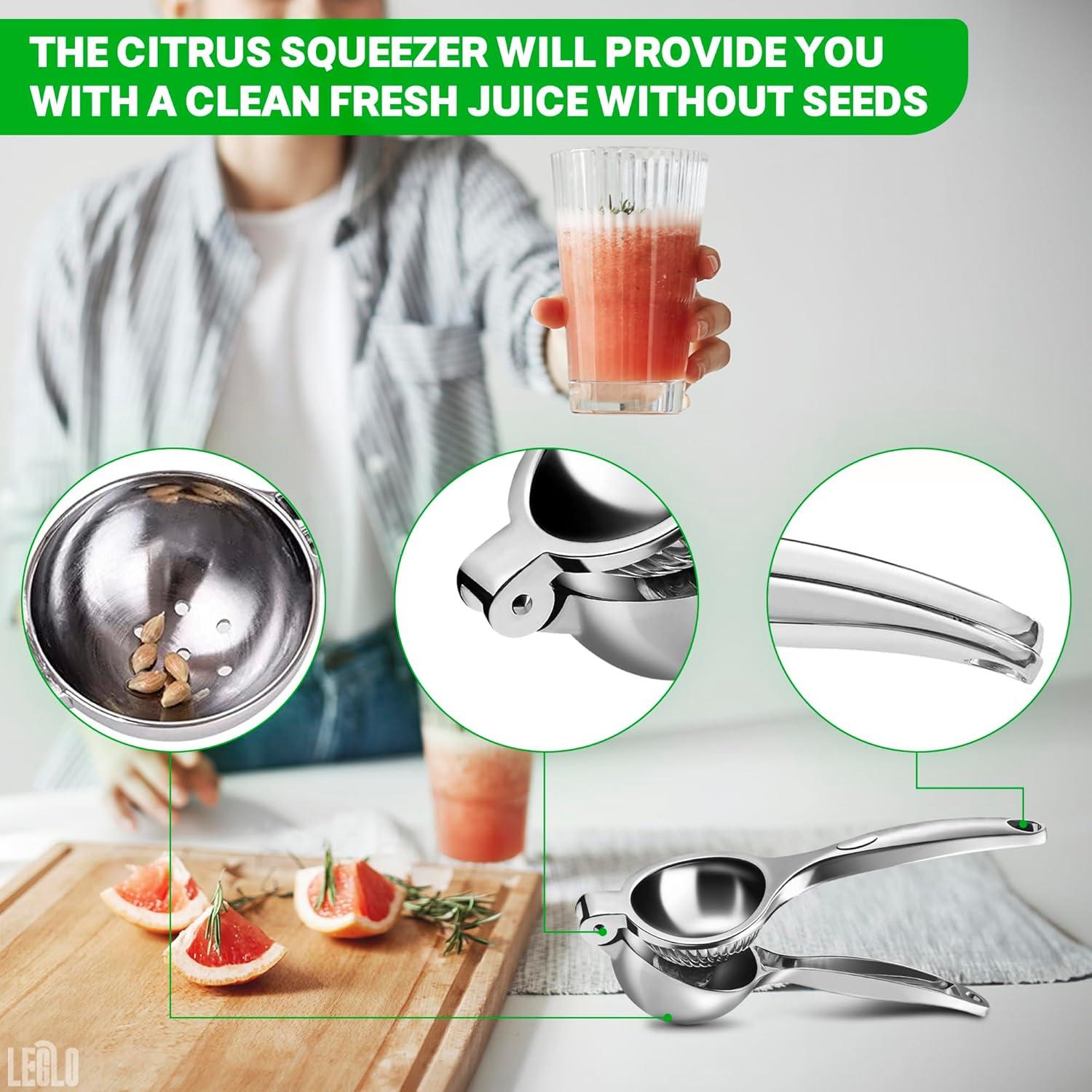 Set de Cócteles LEGLO 3 Piezas - Exprimidor, Cuchara y Muddler