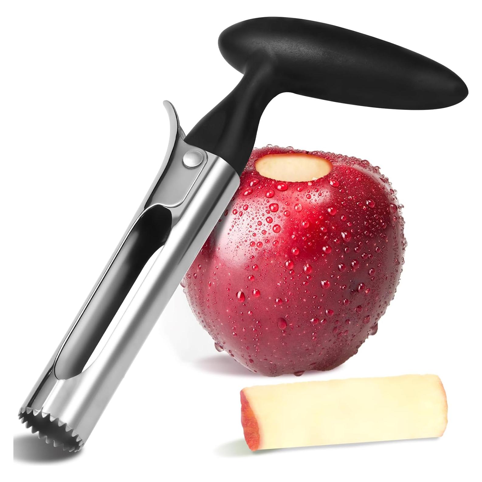 Removedor de Corazón de Manzana LIVSGNISTA Acero Inoxidable Negro