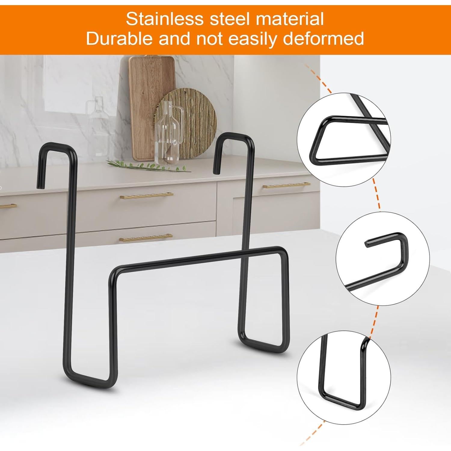 Soporte para tapa de olla de cocción lenta YiePhiot - Acero inoxidable, 2 paquetes