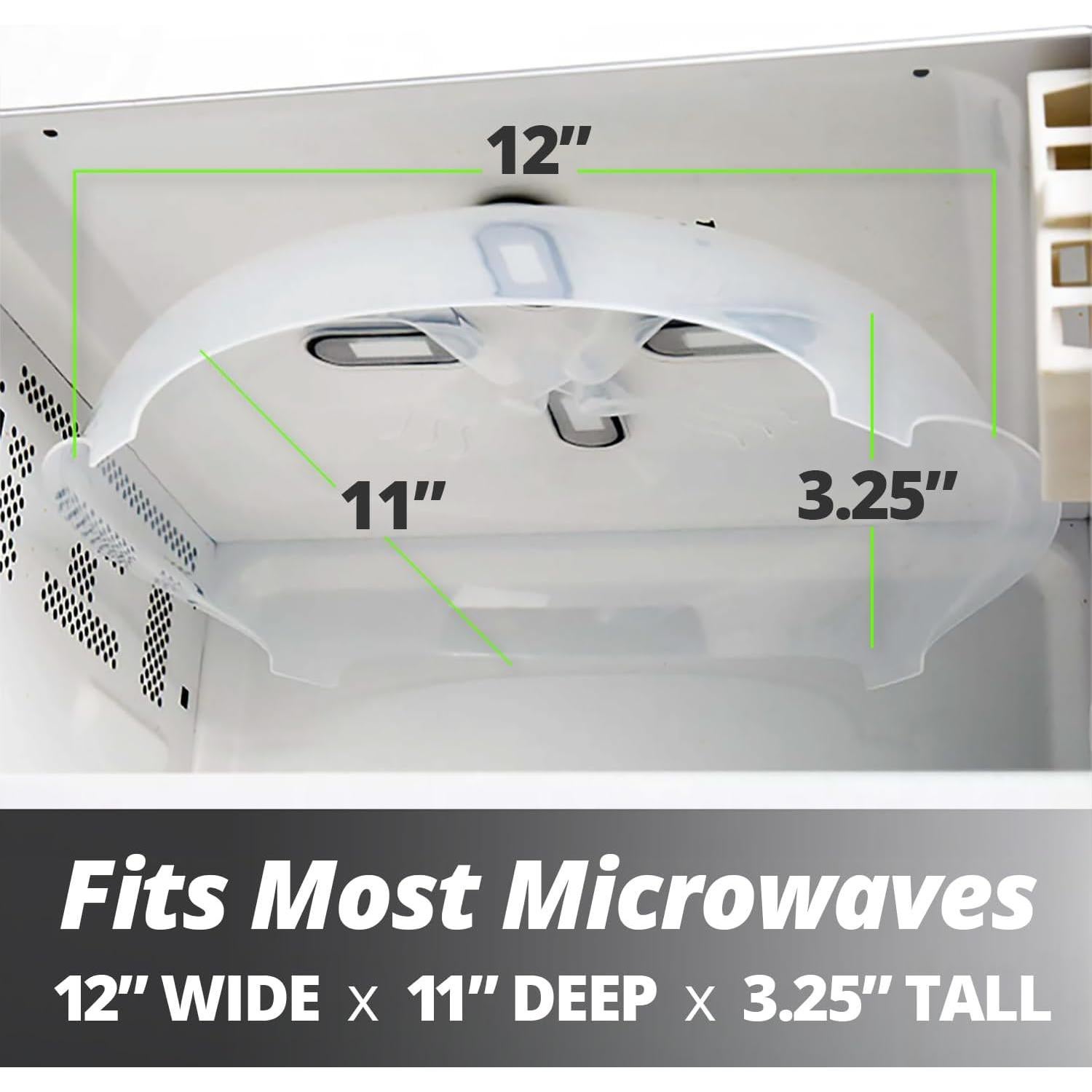Cubierta Antisalpicaduras Magnética Onyx 30.5cm - Paquete de 2