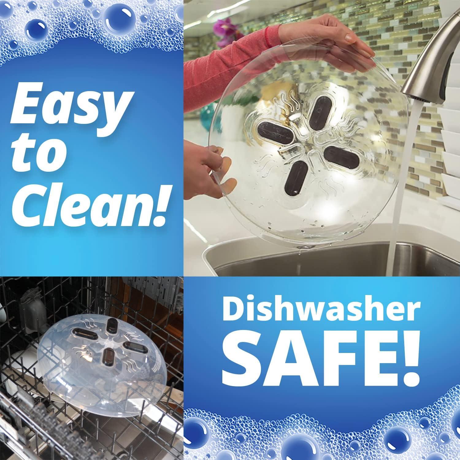 Cubierta Antisalpicaduras Magnética Onyx 30.5cm - Paquete de 2