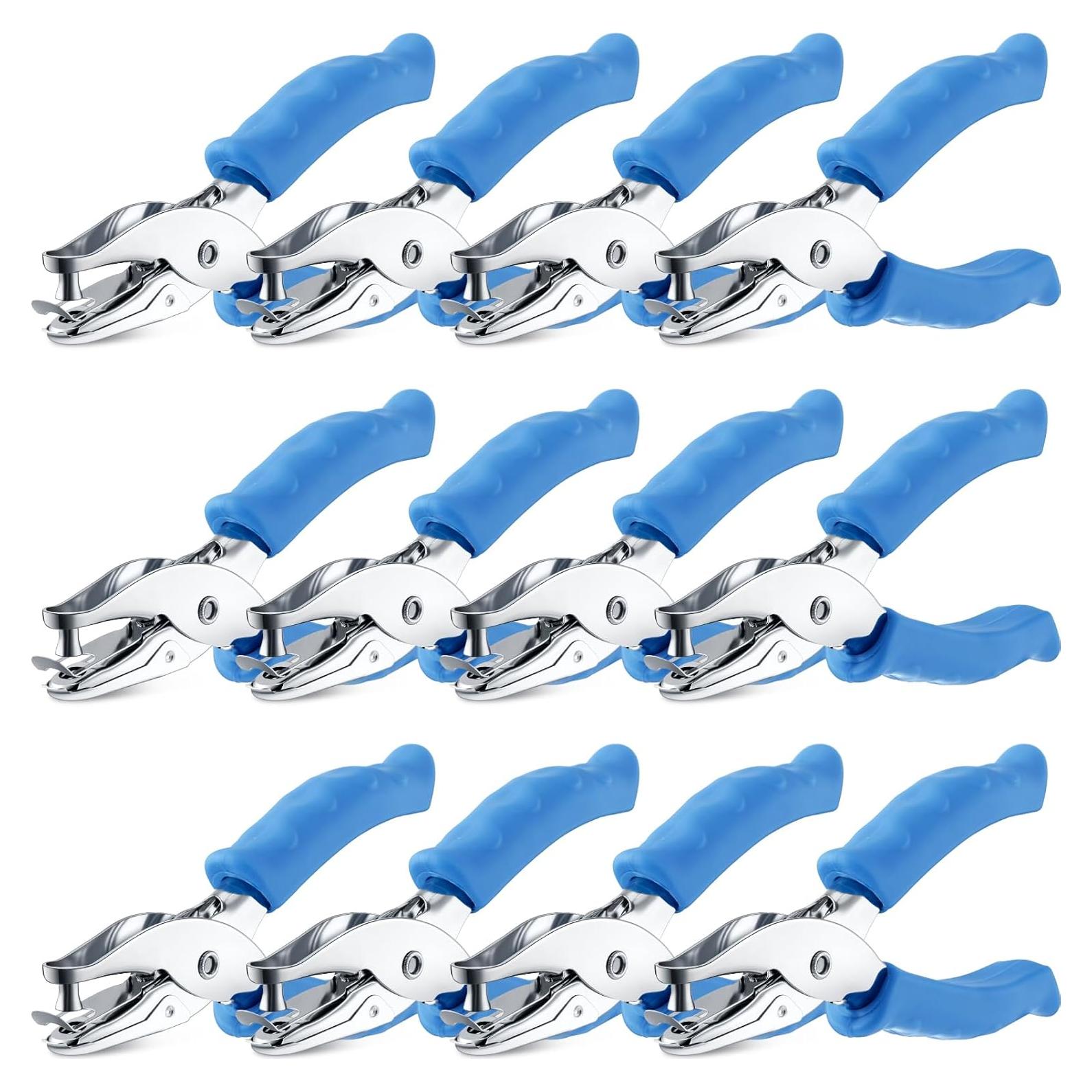 Perforadora Manual Chumia 12 Piezas 0.64 cm Azul