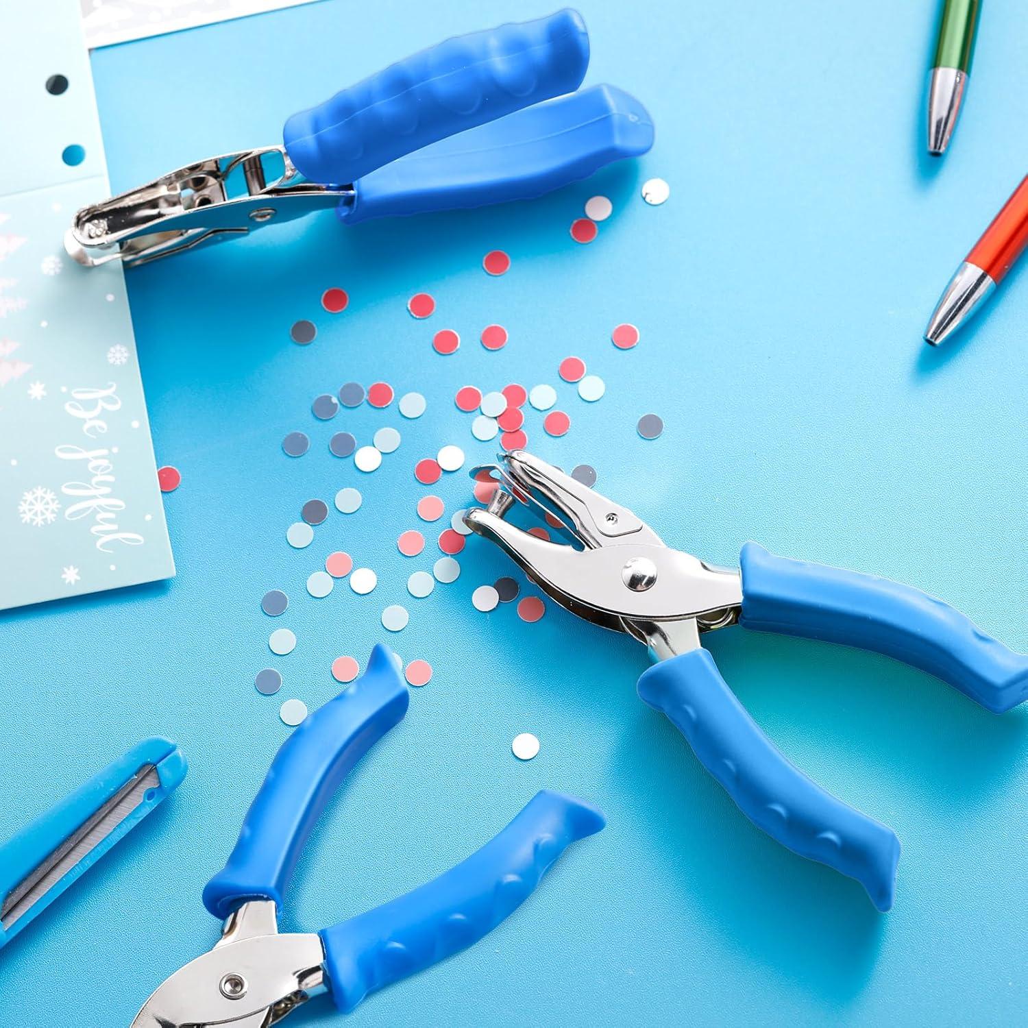 Perforadora Manual Chumia 12 Piezas 0.64 cm Azul