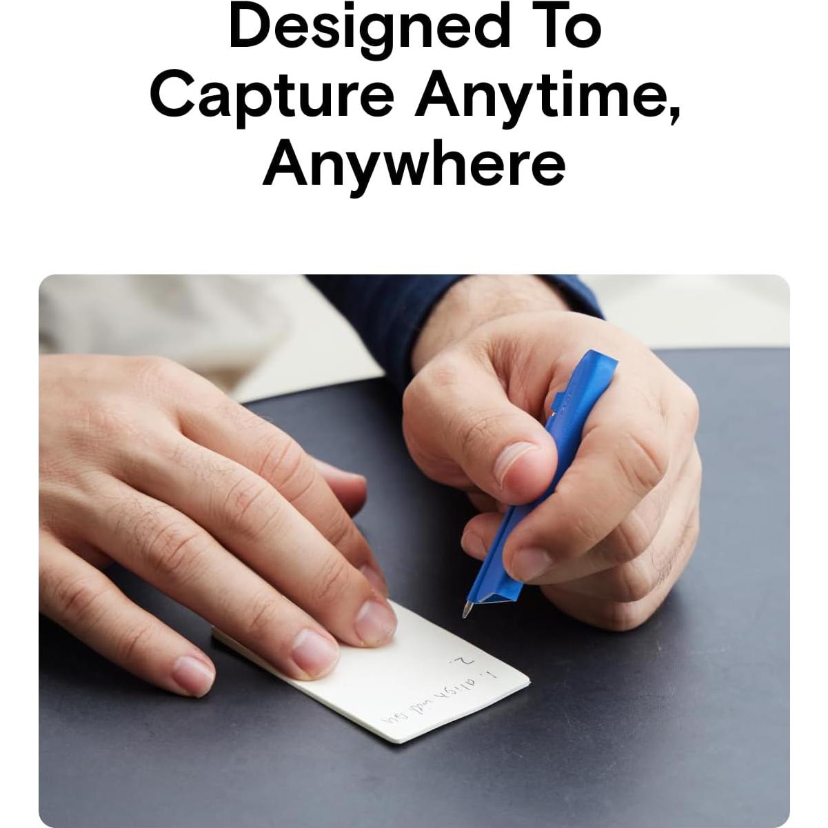 Bolígrafo Invisible MOFT Plegable Magnético Blanco Playa