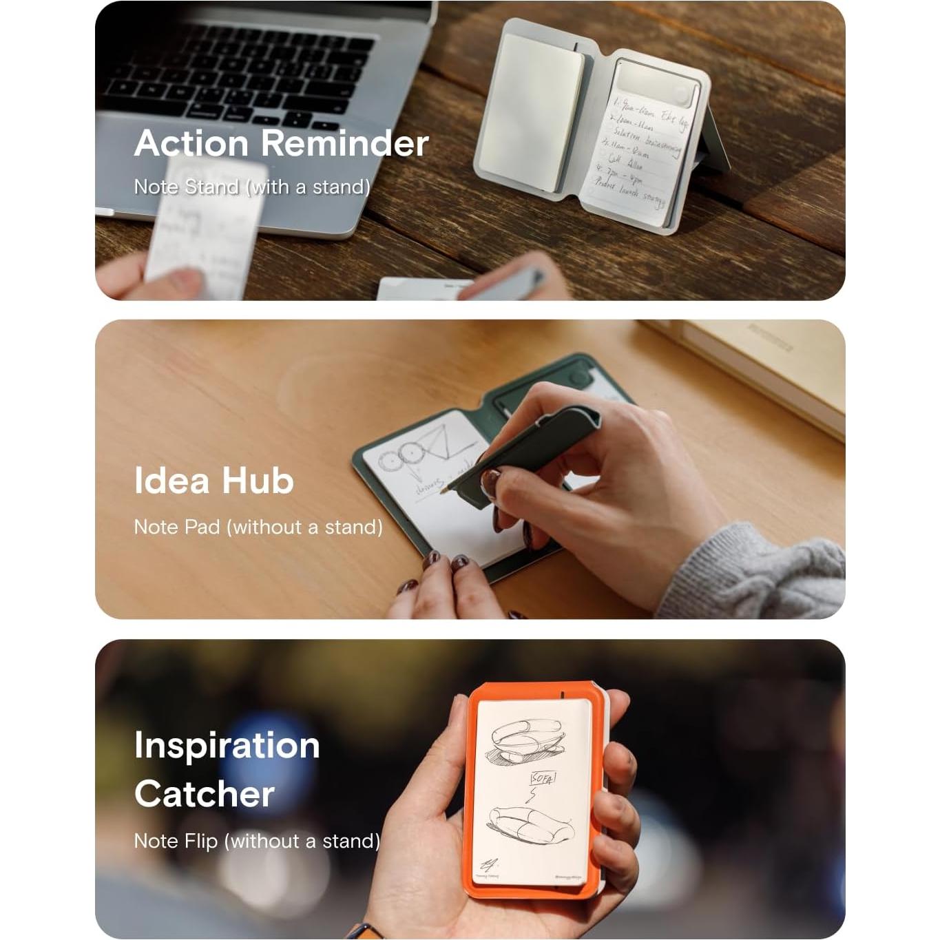 Bolígrafo Invisible MOFT Plegable Magnético Blanco Playa