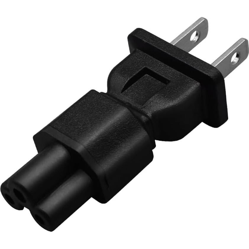 Adaptador NEMA 1-15P a IEC320 C5 15A 250V 2Pack Strhowill