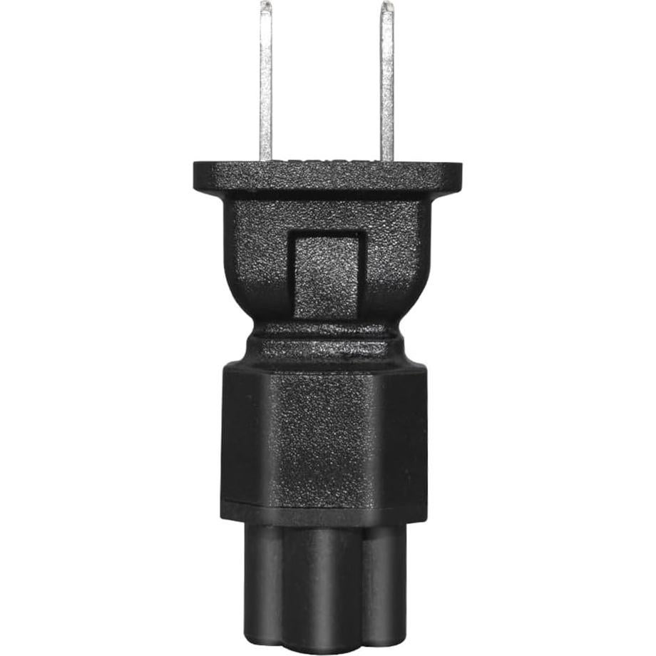 Adaptador NEMA 1-15P a IEC320 C5 15A 250V 2Pack Strhowill
