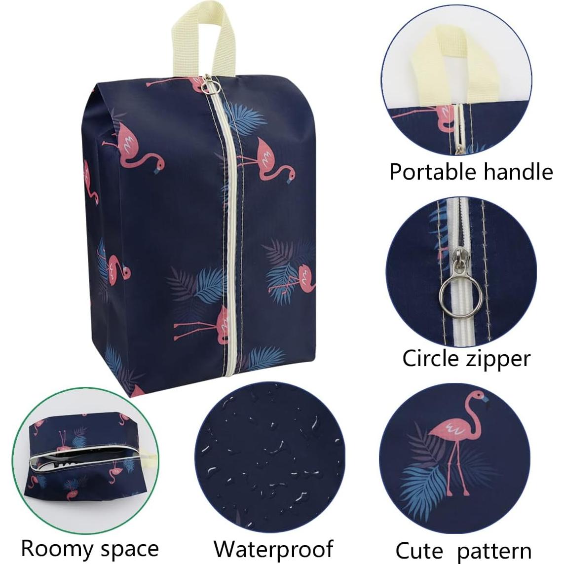 Bolsas de Zapatos de Viaje Impermeables 8 Piezas 35x20 cm