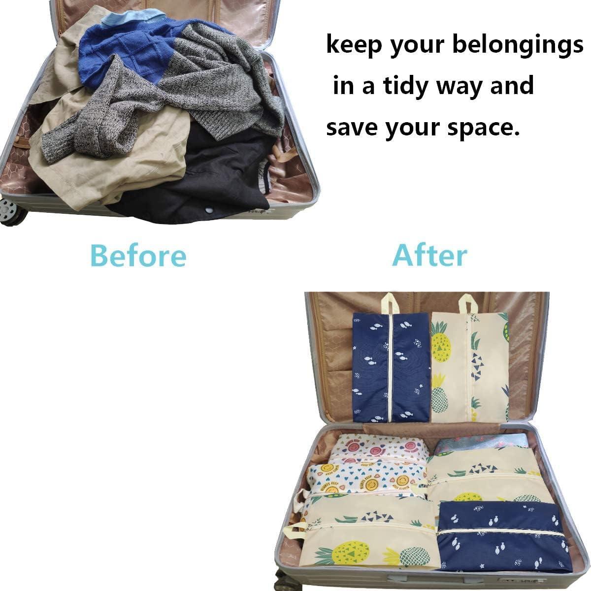 Bolsas de Zapatos de Viaje Impermeables 8 Piezas 35x20 cm