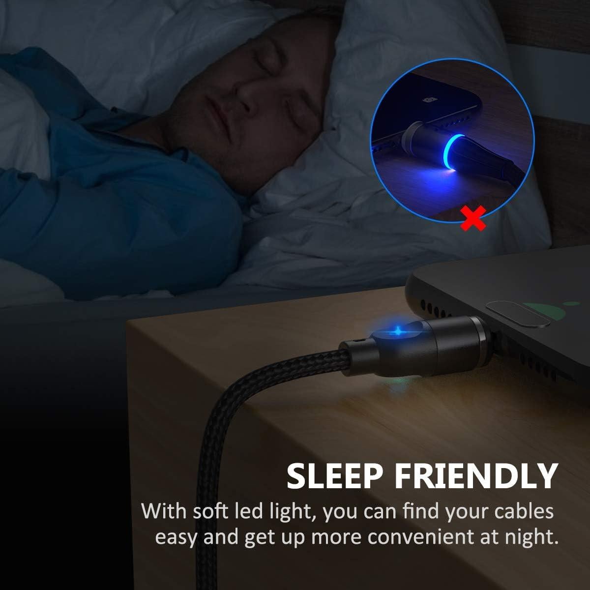 Cable de carga magnético A.S Gen2 1m y 2m carga rápida