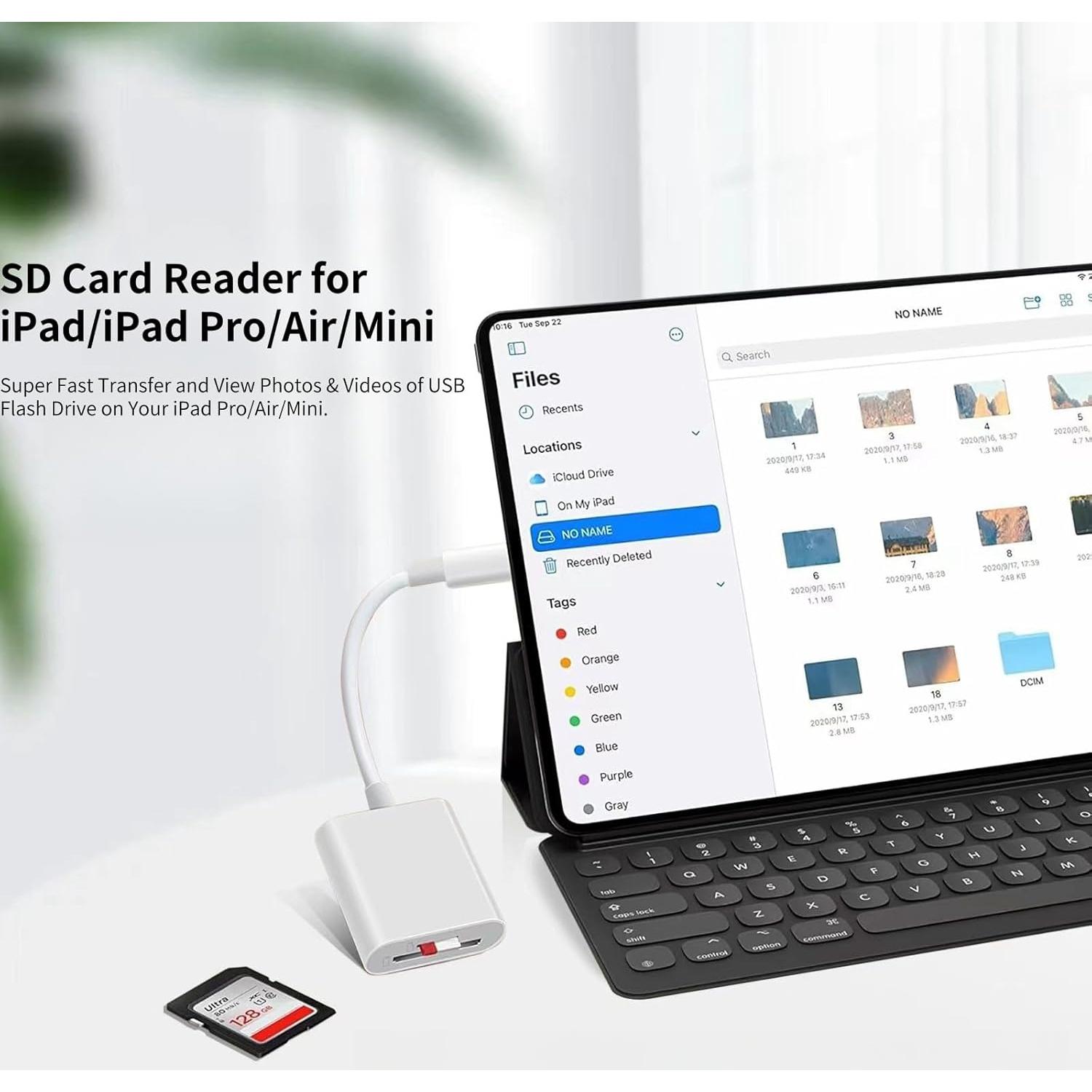 Lector de Tarjeta SD USB C Luonanava para iPhone 16/15 Pro