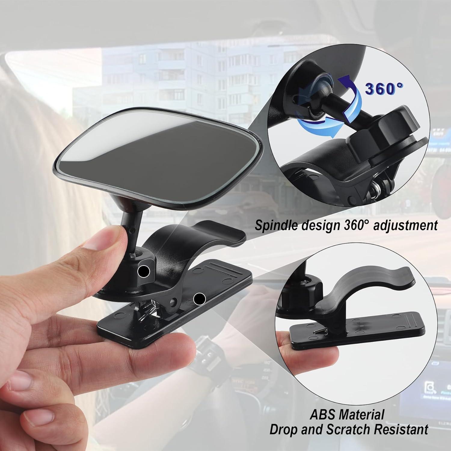 Espejo Retrovisor Convexo Ajustable LivTee para Bebés