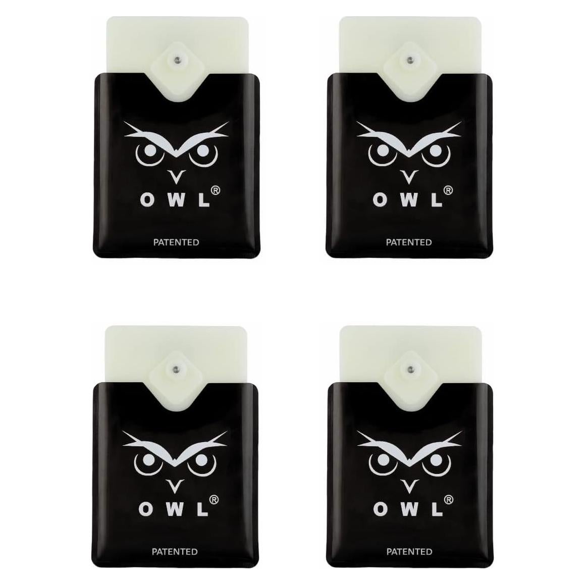 Rompe Cristales y Cortador de Cinturón OWL - Paquete de 4 Negro