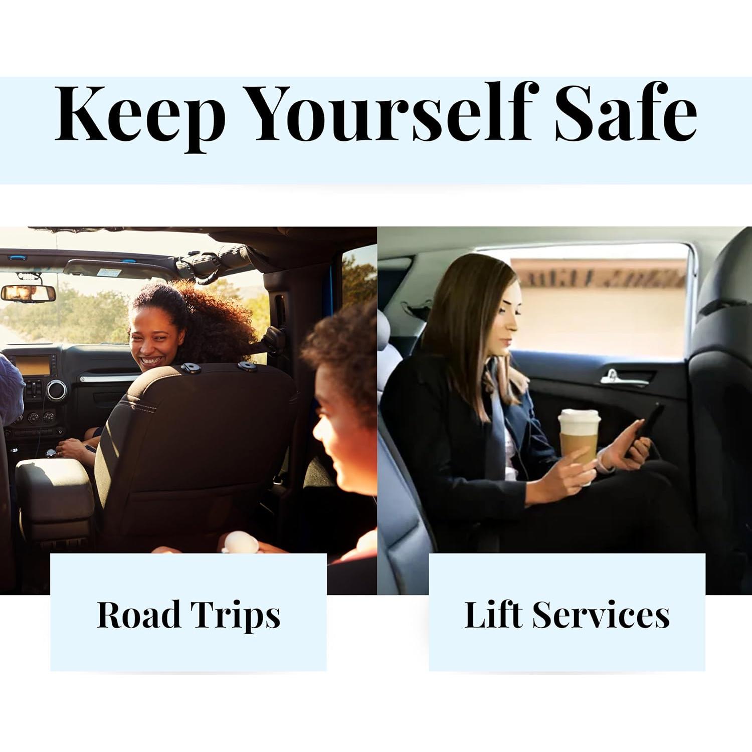 Rompe Cristales y Cortador de Cinturón OWL - Paquete de 4 Negro