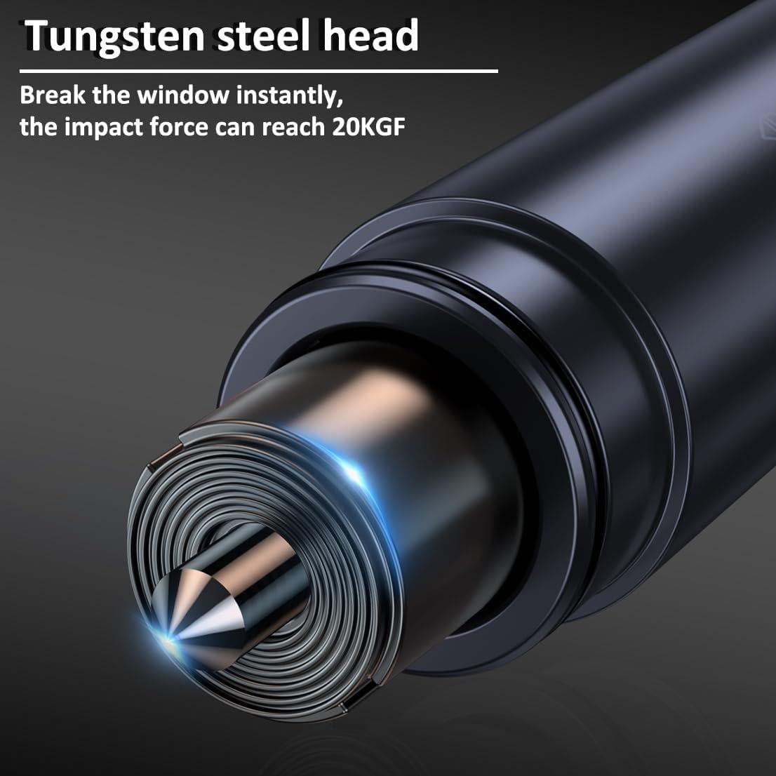 Martillo de Seguridad 2 en 1 Safehammer Rojo y Negro