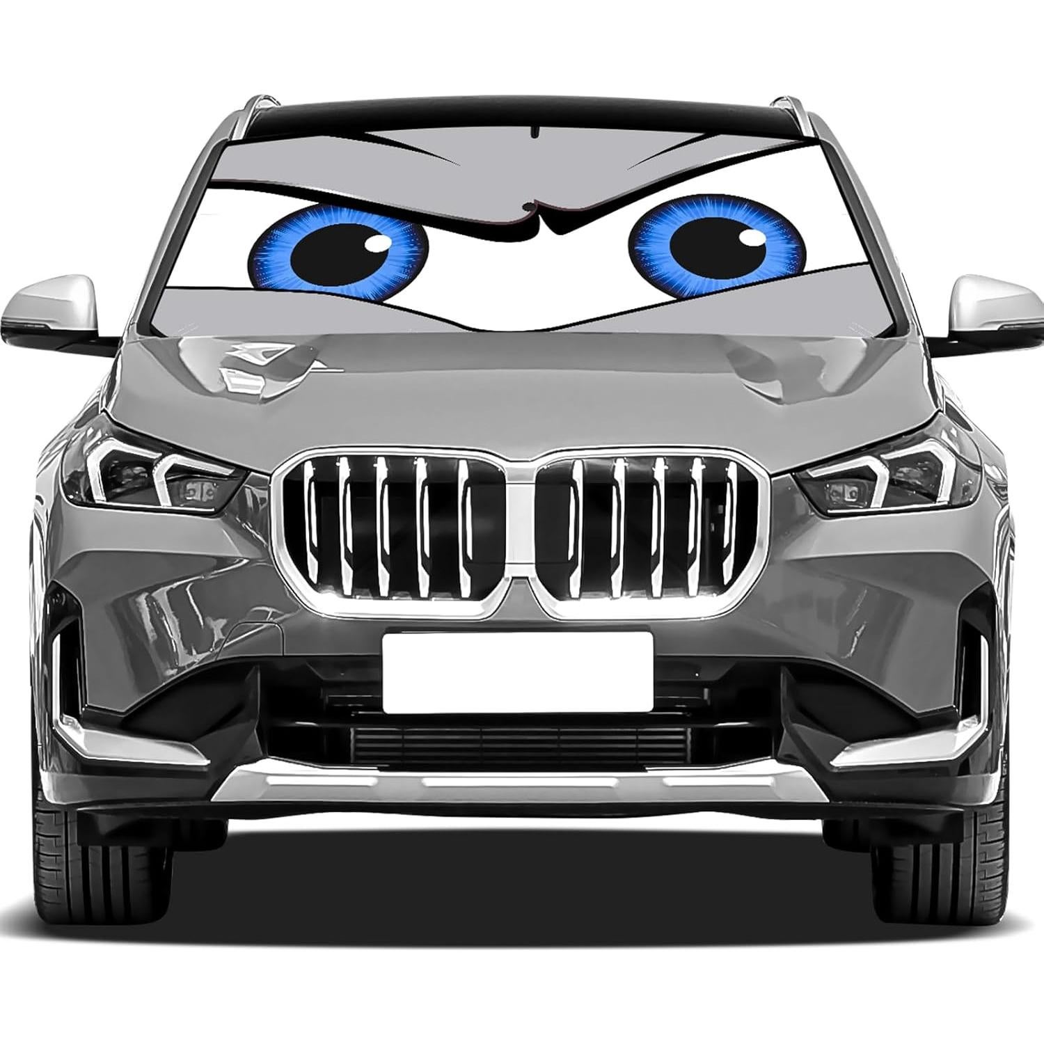 Sombrilla Parabrisas Coche eygeufg 150x70cm Plegable UV