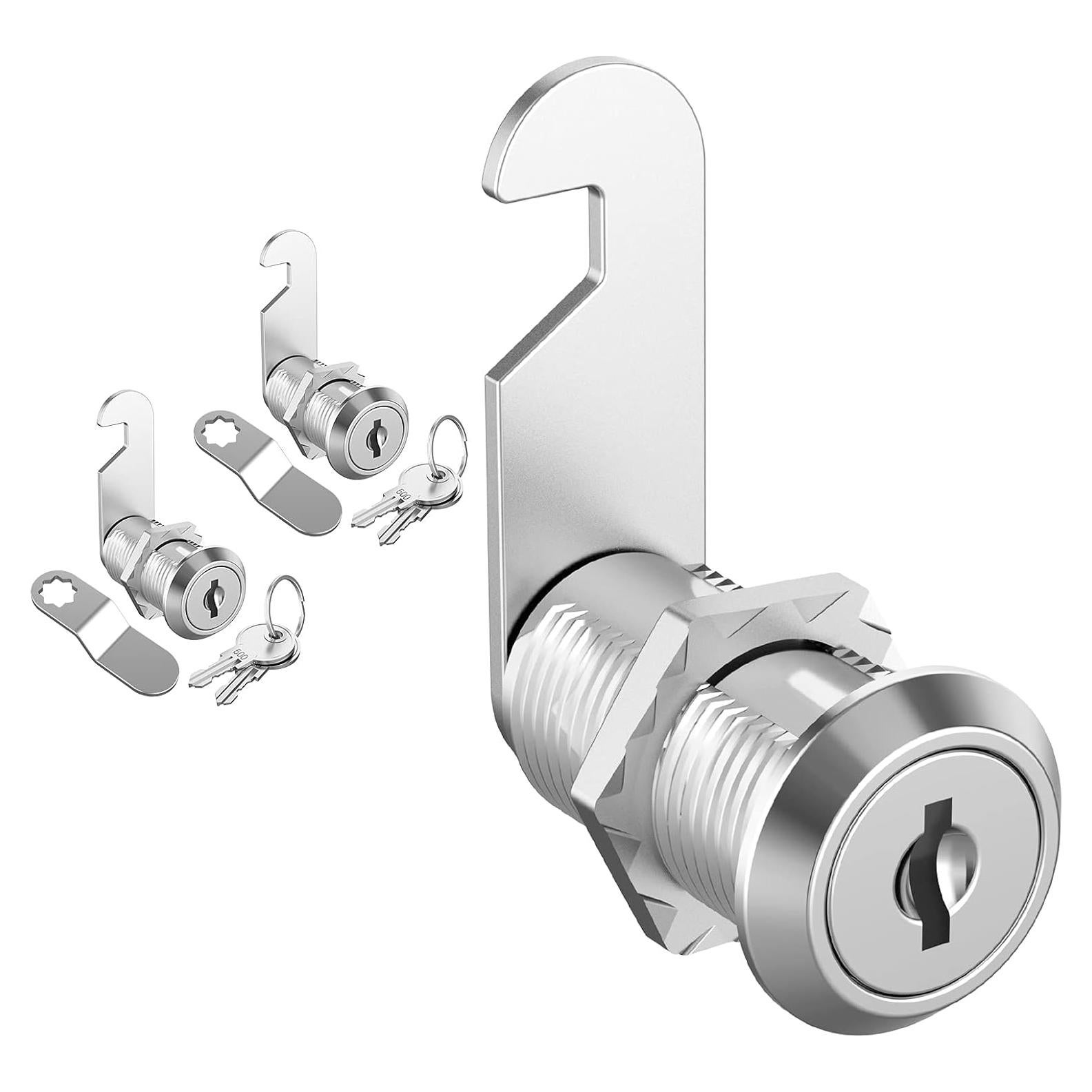 Cerraduras de Gabinete inBovoga 2 Pcs 30 mm con Llave Igual