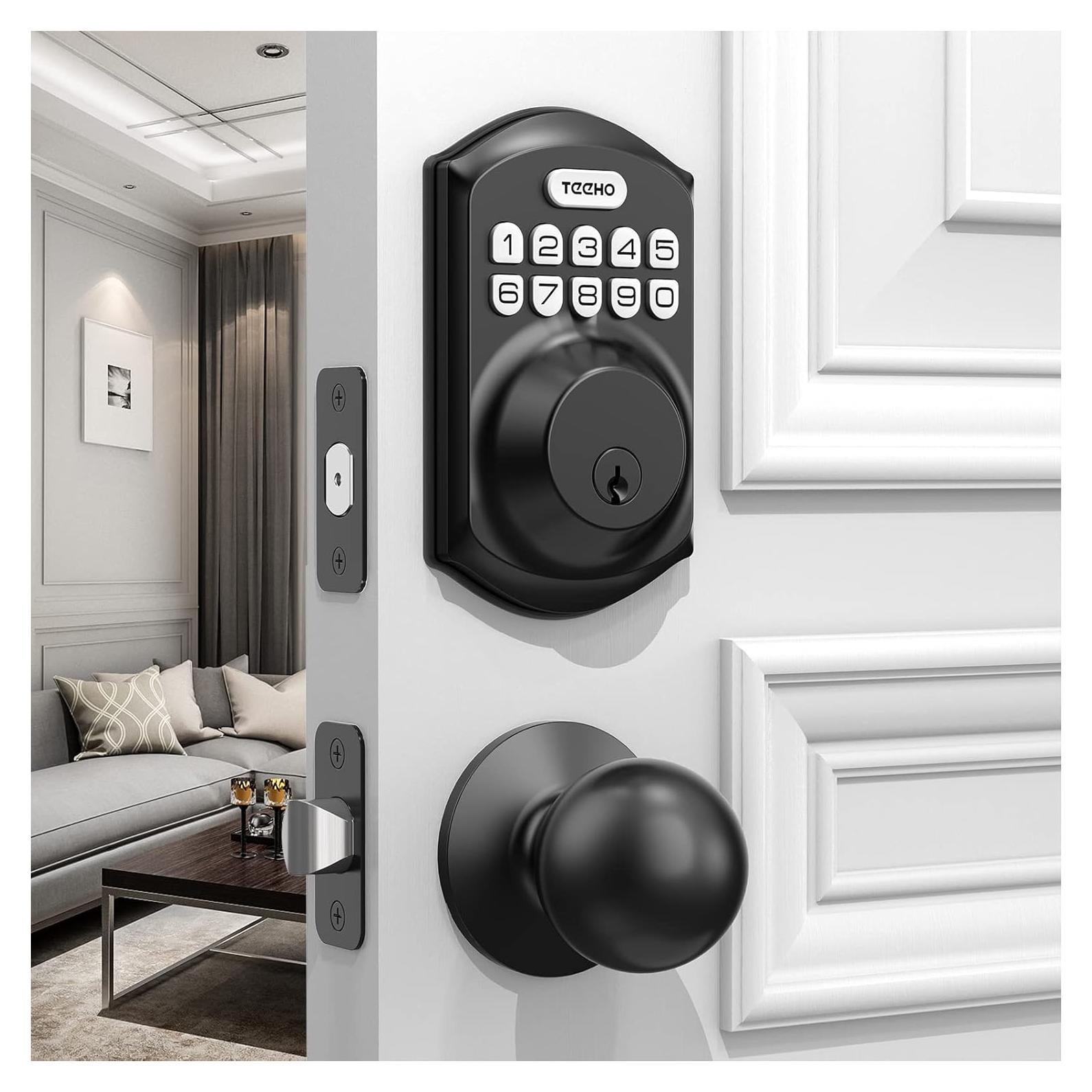 Cerradura Electrónica TEEHO TE001K Sin Llave con Teclado